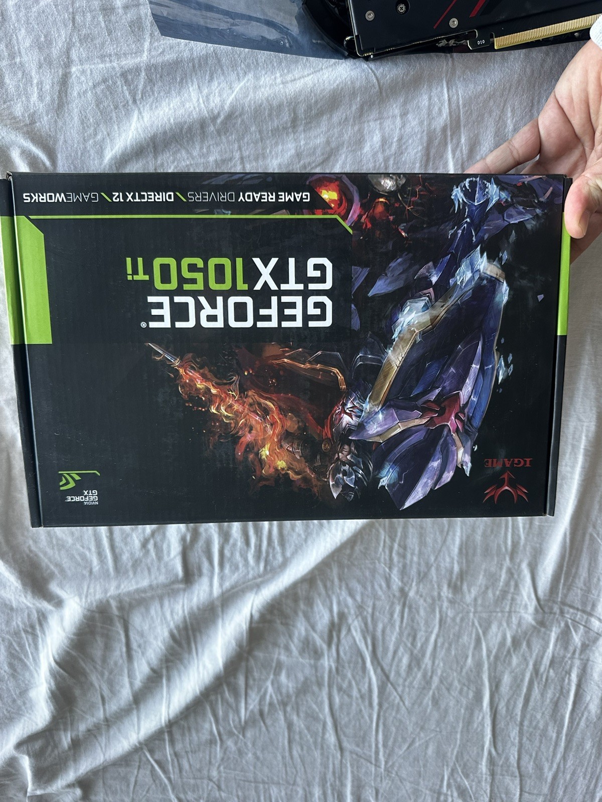 IGAME GeForce GTX 1050 Ti X 4G 4BG DGGR5 Graphics Card with (Original box)