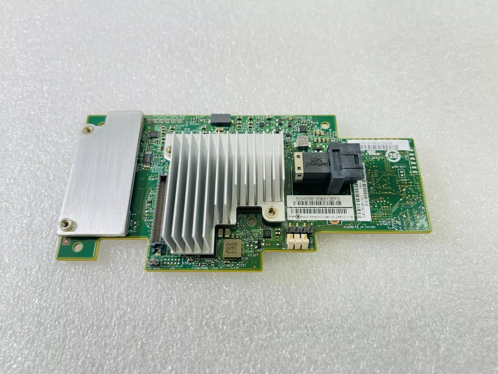 Intel H24095-303 RMS3CC040 12GBps RAID Controller PCIe 3.0 x8 Working System Pul