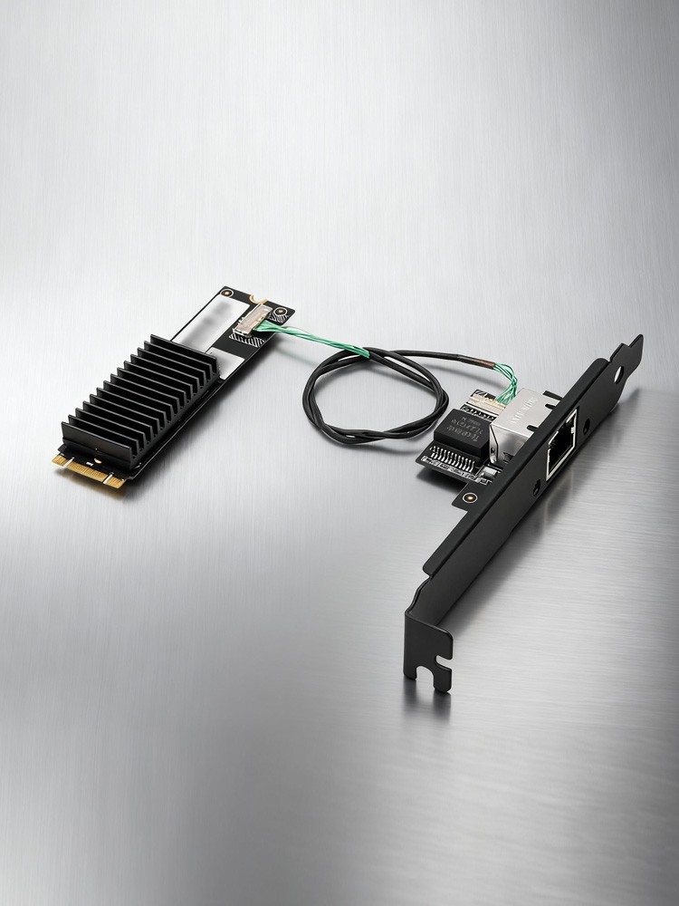 AQC113 M.2 B+M 10GbE Network Card to RJ45 Ethernet Network Adapter for Desktop