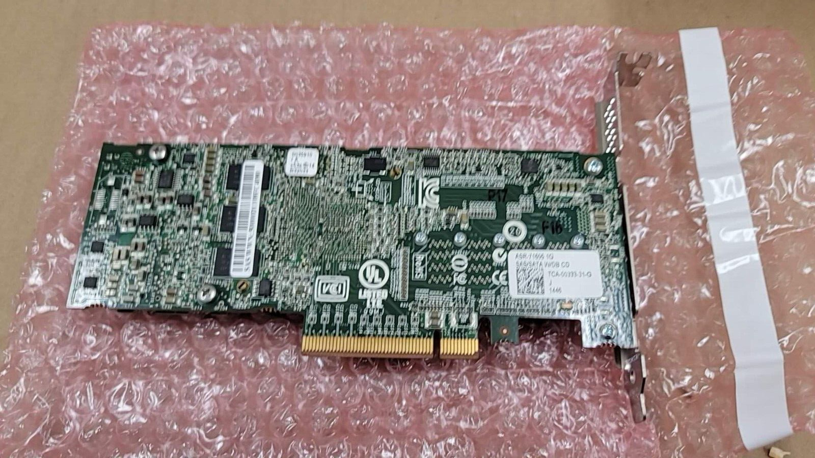 Adaptec ASR-71605 16-Port 1Gbps PCIe RAID Card High Profile