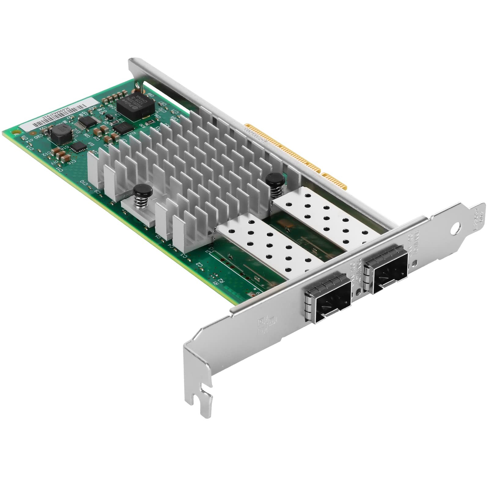 PCIe Ethernet Network Card for Intel X520-DA2 82599ES Chipset PCIe 2.0 x8 10G…