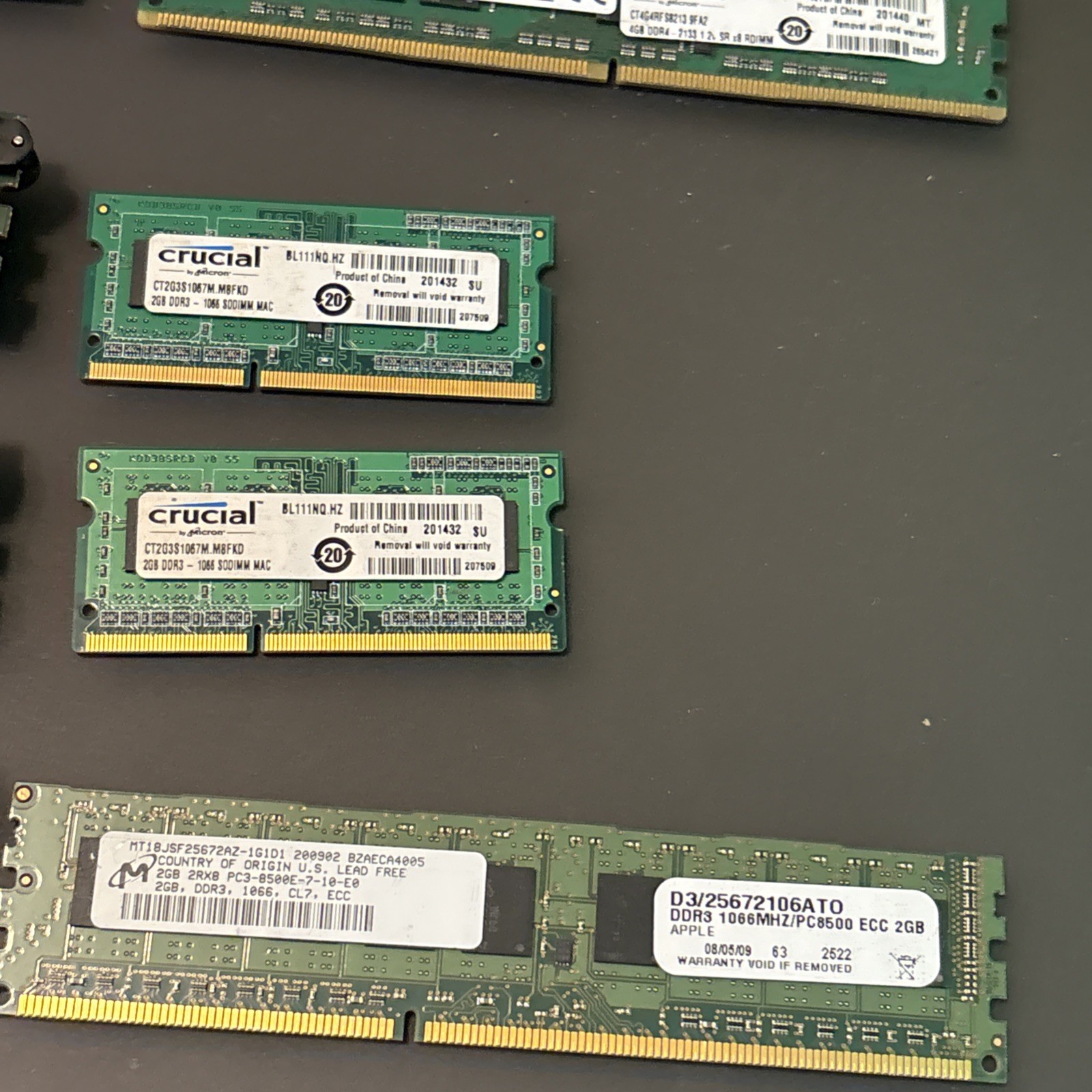 Mix Ram Lot Gold Mining SOLD AS-IS For Parts Unknown Condition 21 Pieces Lg Lot