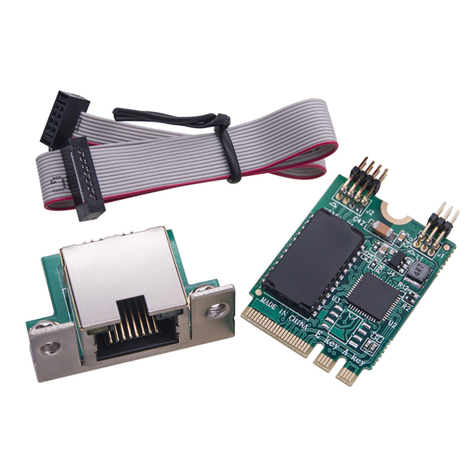 1 PC M.2 Key A+E 2.5G Gigabit Ethernet Network Lan Card RTL8125B Chipset