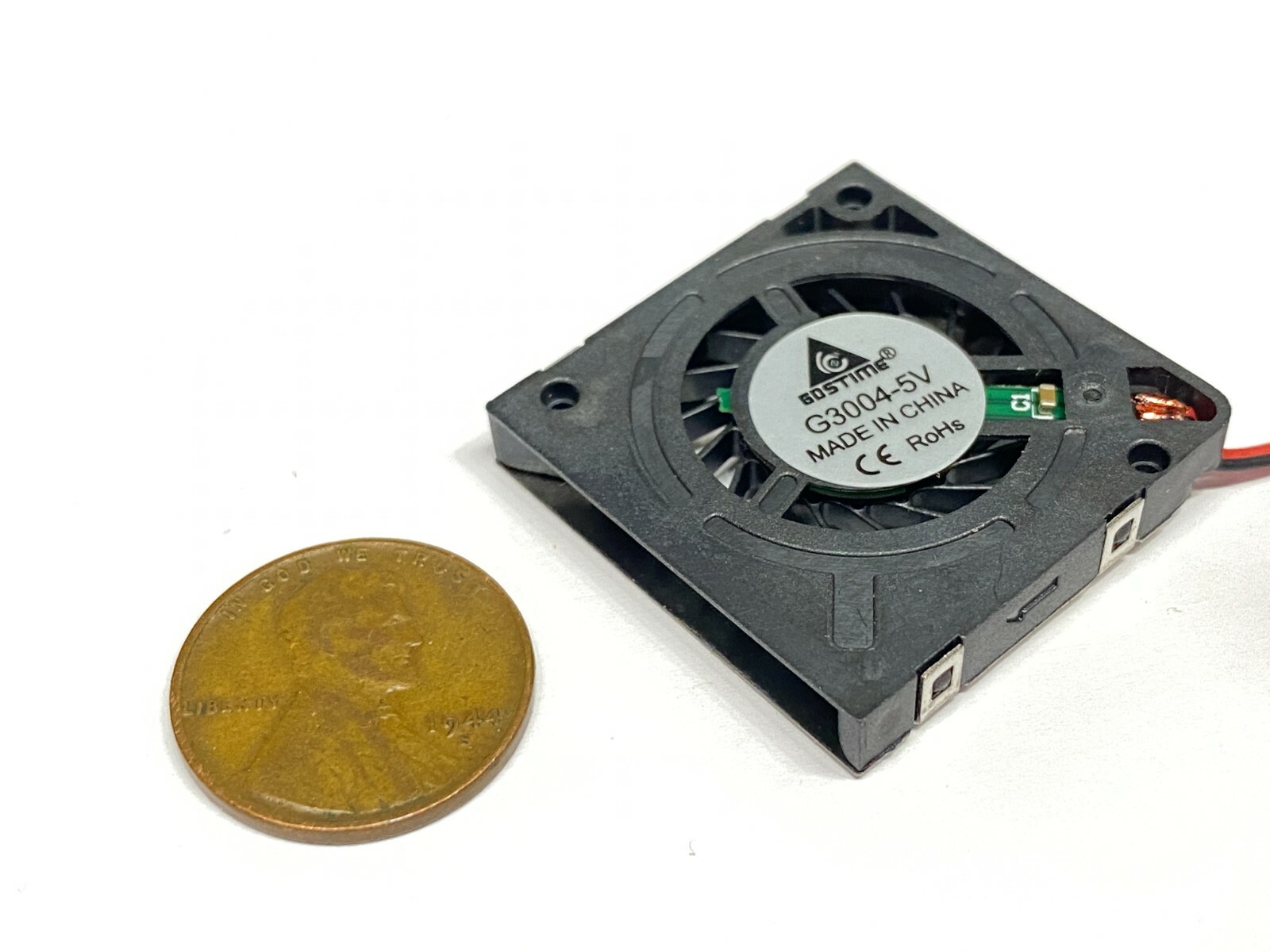 4 Pieces Blower fan 3004 5V 30mm x 4mm 3cm mini small cpu 3d printer micro E14