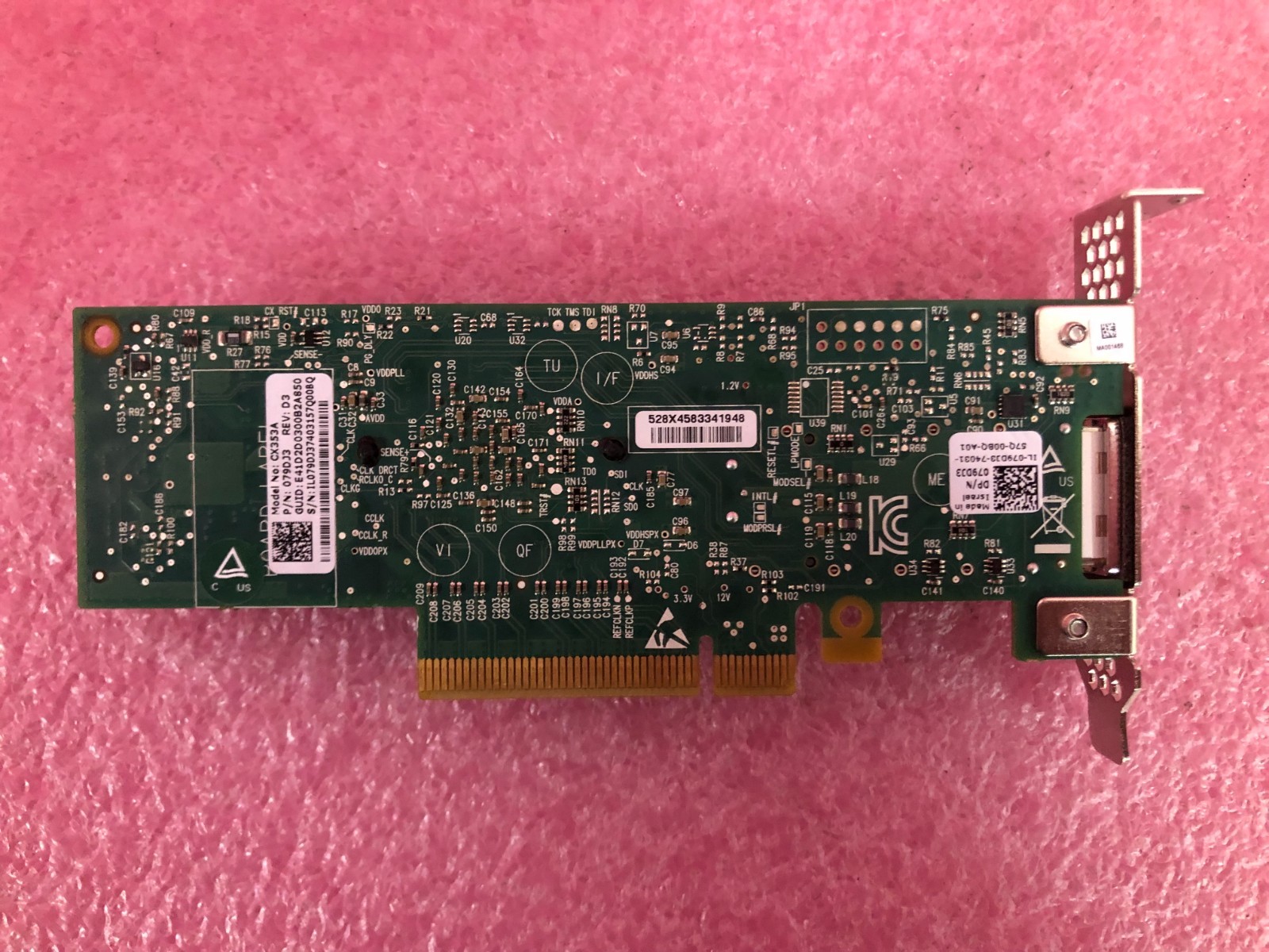 Strong-IT Dell 79DJ3 Mellanox CX353A 40Gb QSFP+ Single Port Network Card