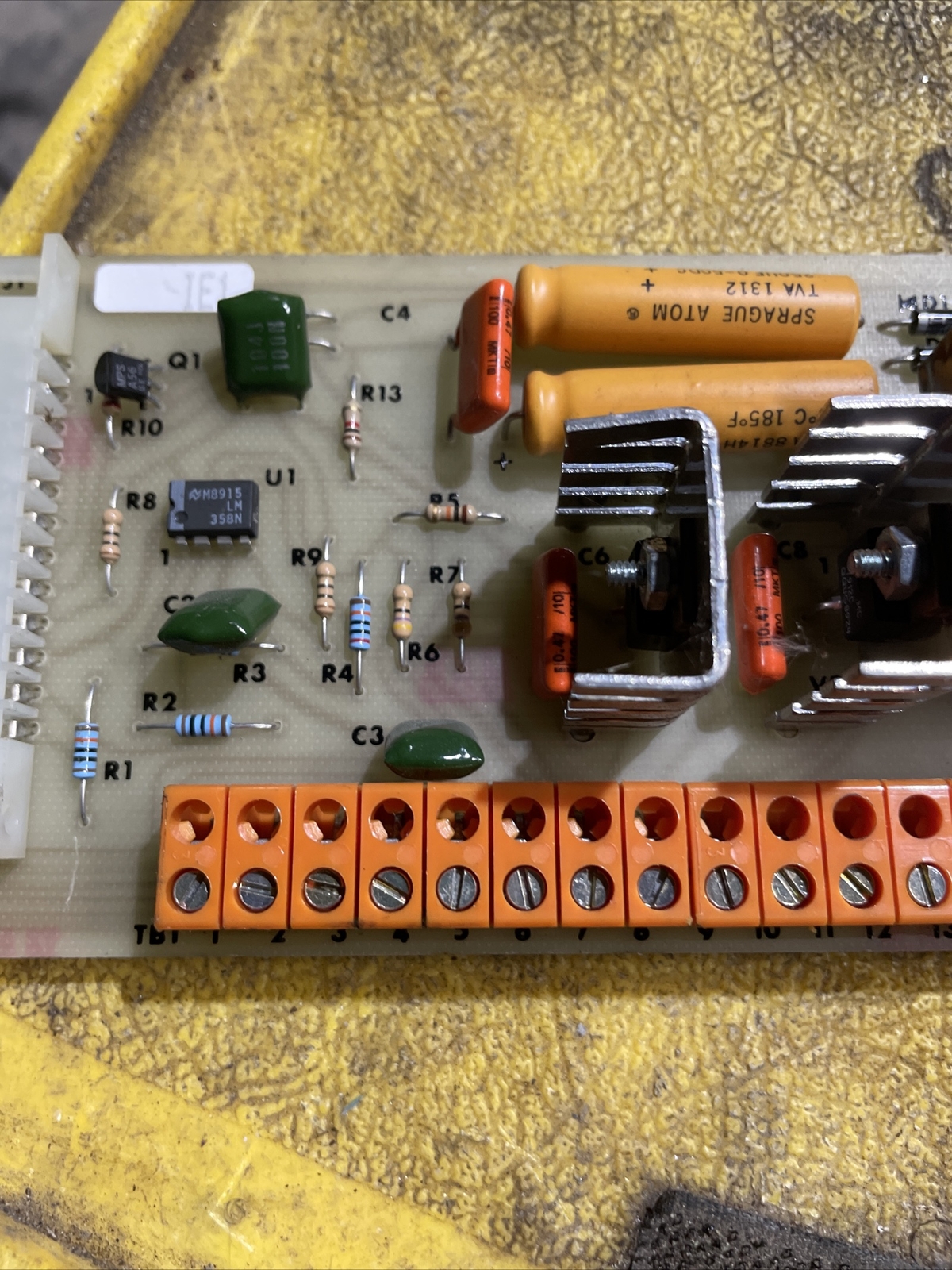 FINCOR OPTION CARD 1900-73 INTERFACE/EXPANDER PC BOARD 105342501