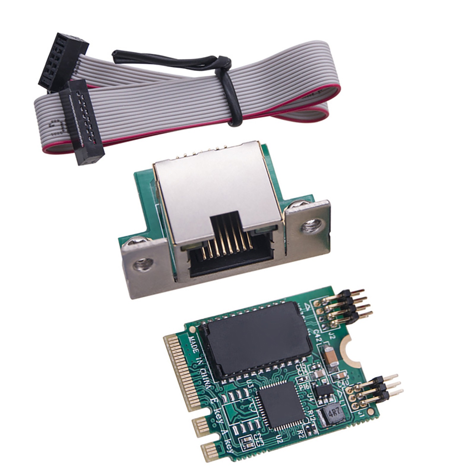 M.2 Key A+E 2.5G Gigabit Ethernet Network Lan Card RTL8125B Chipset Accessories