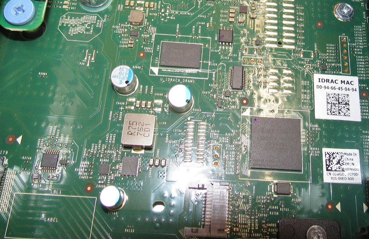 Dell Motherboard for PowerEdge R740 R740XD, w/iDrac 9 Enterprise, 0WGD1