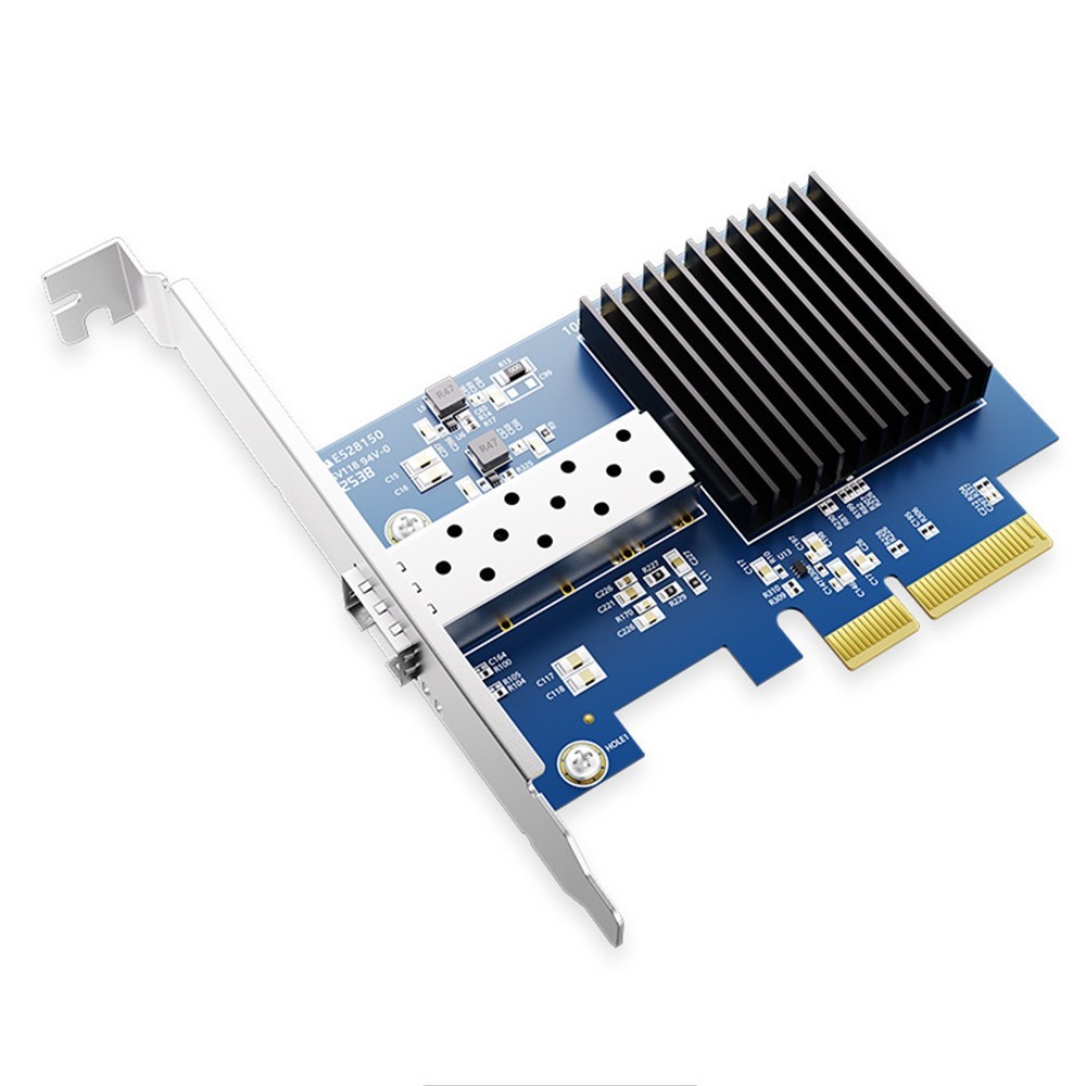 Realtek RT8127AF 10G-SFP LAN Optical Port PCI-E 3.0-4X diskless network Card PXE