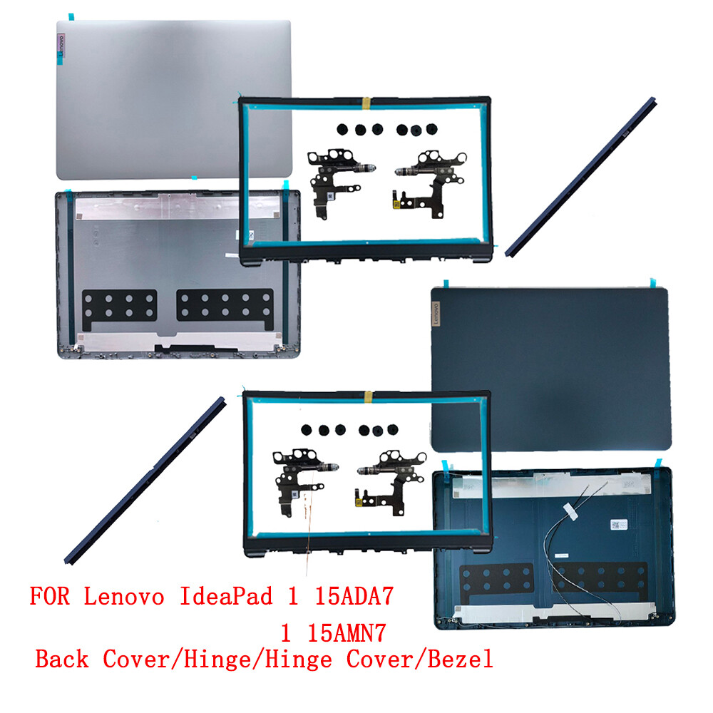 For Lenovo IdeaPad 1 15ADA7 15AMN7 LCD Back Cover/Hinge/Bezel Silver/Blue