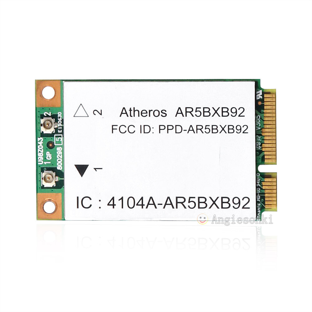 Atheros AR5BXB92 AR9280 Mini Pci-Express Wireless WLAN Card 802.11N for Laptop