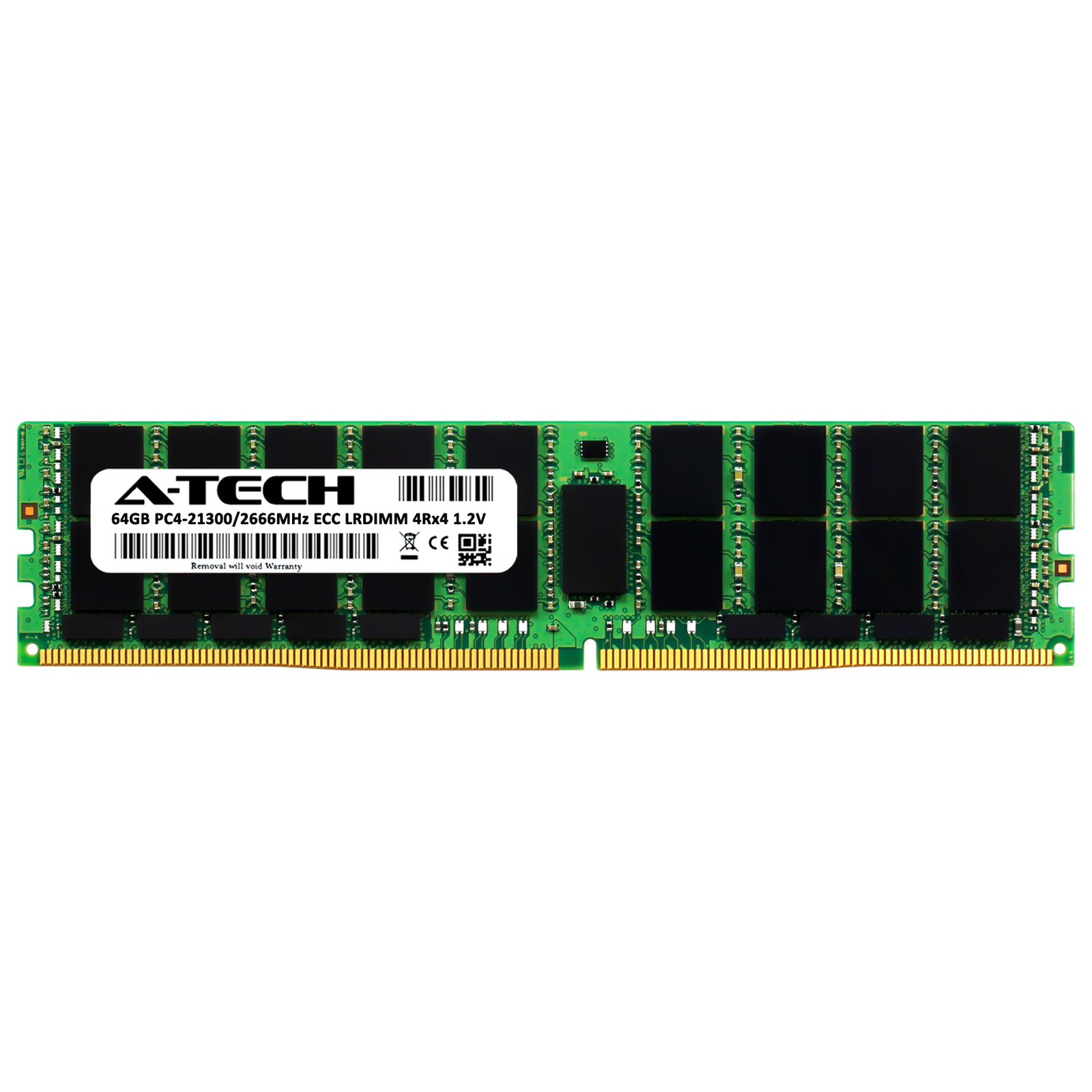 64GB PC4-21300 ECC LR RAM for Dell PowerEdge R640 (SNP4JMGMC/64G Equivalent)
