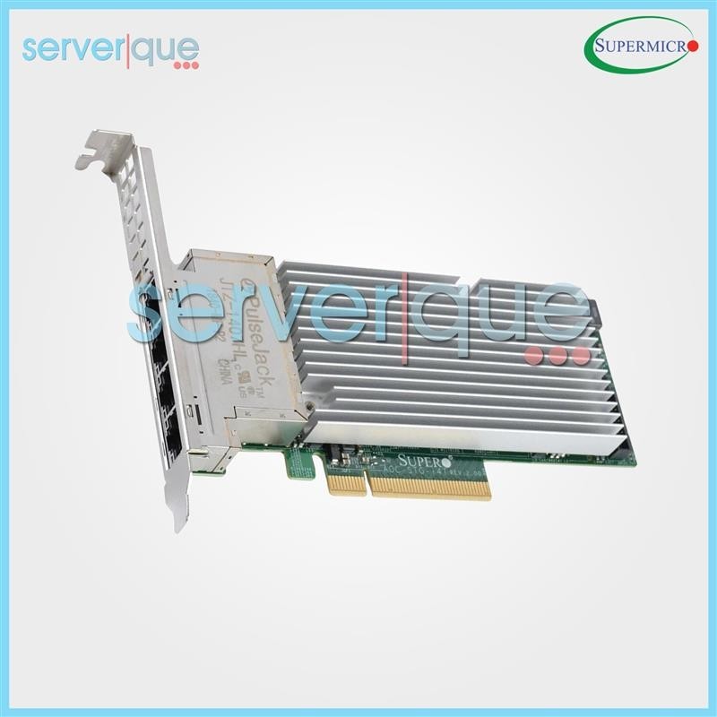 SuperMicro AOC-STG-i4T 10Gbps Quad-Port PCI-e 3.0 x8 RJ-45 Network Adapter Card