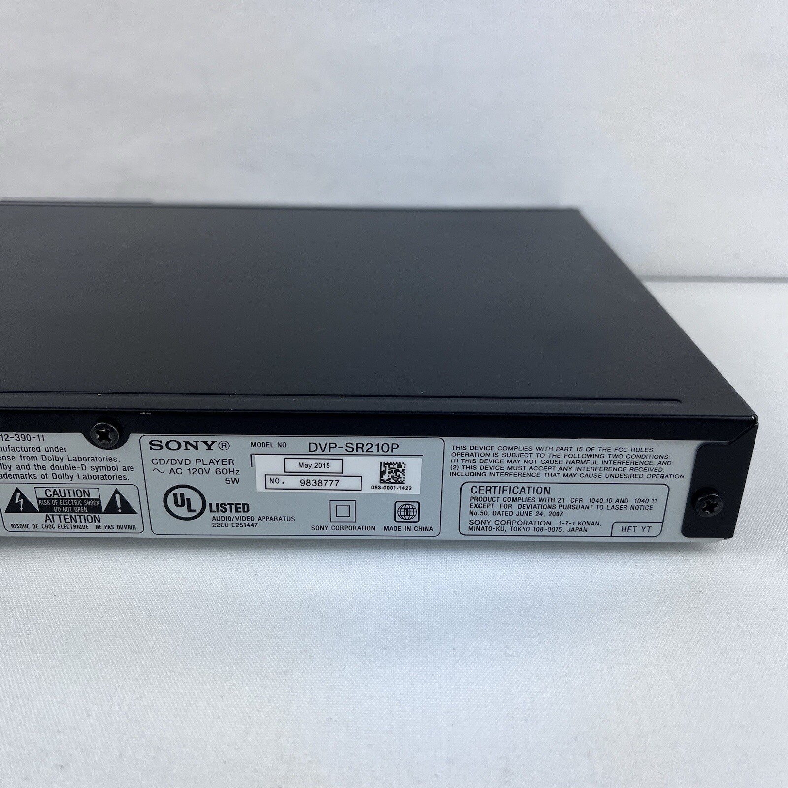 Emerson LCD-0700E PortableDVD Video Screen 7″ TFT-LCDMonitor W/ DVD Player Lot