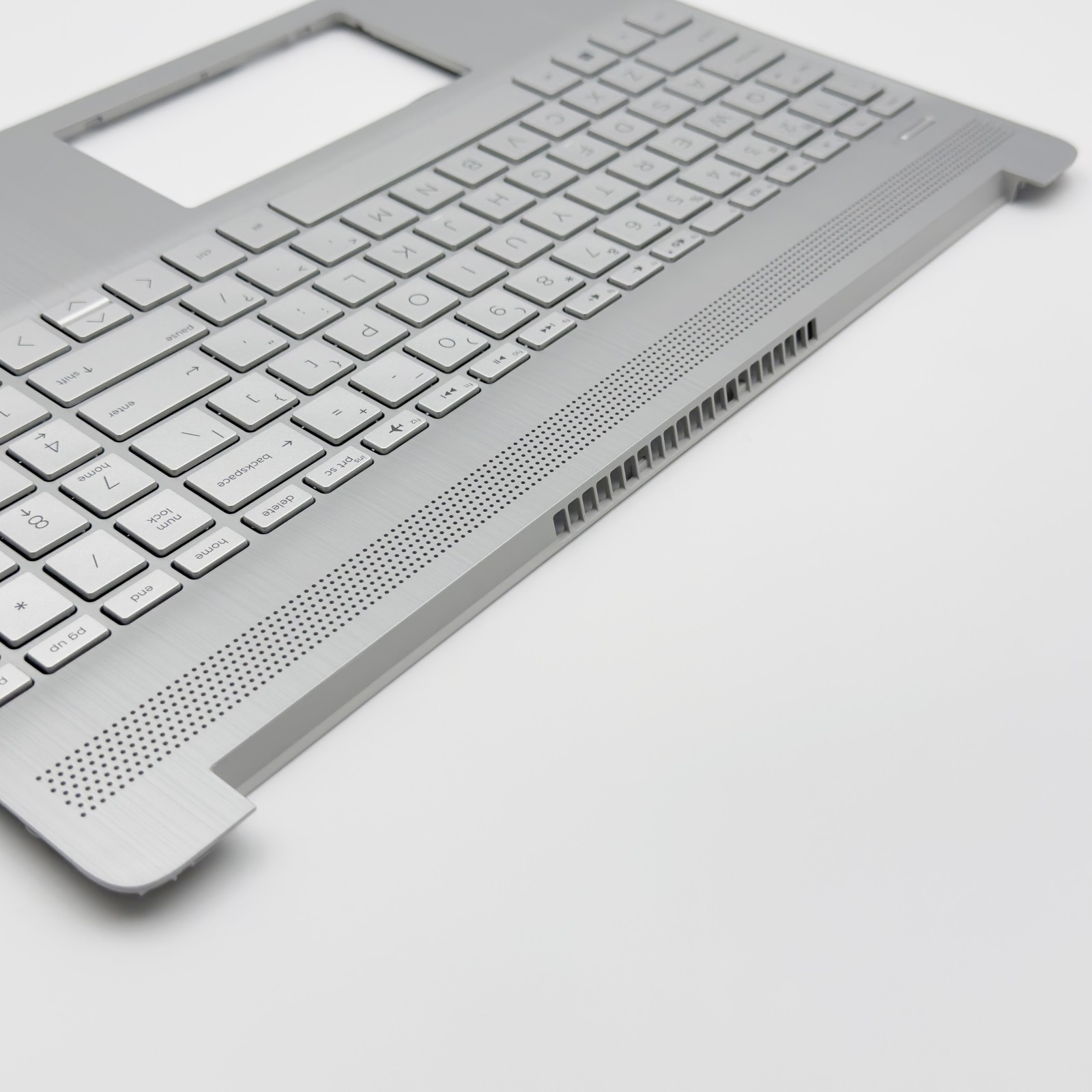 For HP Pavilion 15-DY 15-EF Palmrest Non-Backlit US Keyboard L63578-001 Silver
