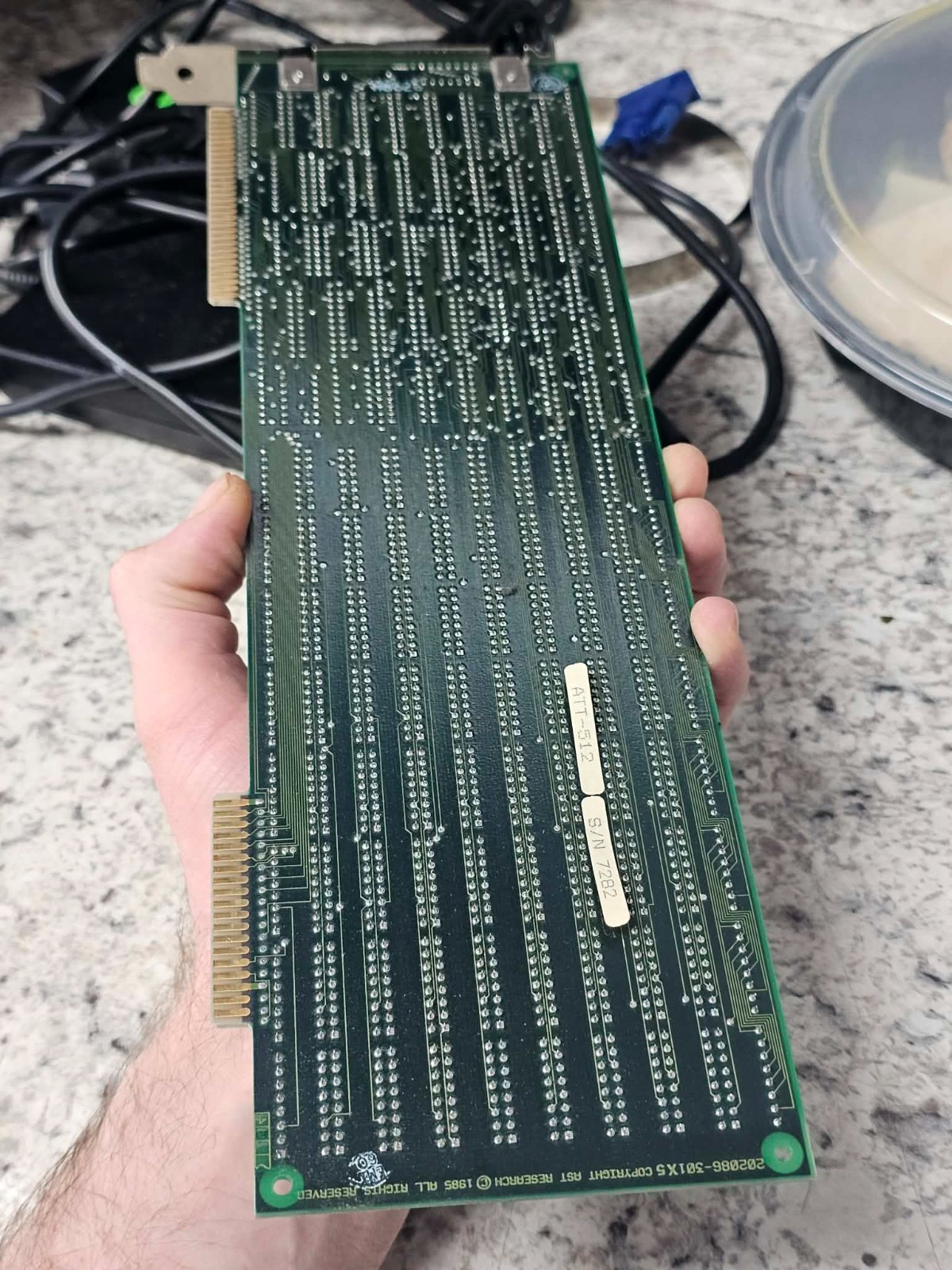 Vintage Retro Rare AT&T 512K / 2MB Memory/Ram Board Expansion Card PC6300 Plus