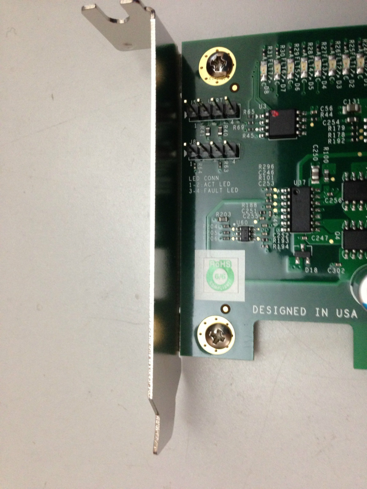 *•.✿•**Left Side*•.Standard Full Height Bracket for Low-Profile Card w/ 2 SCREWS
