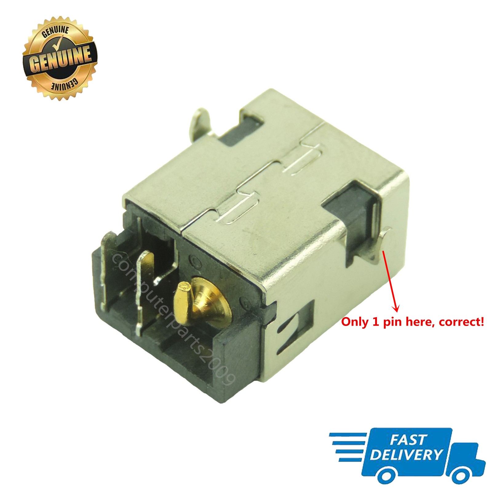 For Eluktronics MECH-17 G1Rx Gaming Laptop DC IN power jack charging port