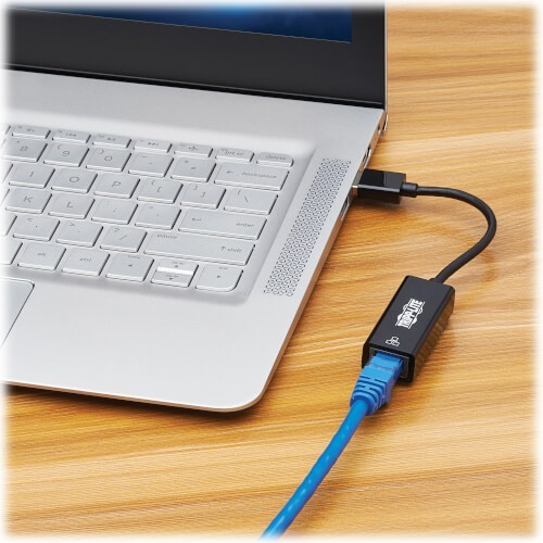 Eaton Tripp Lite Series USB-C, USB-A to RJ45 Gigabit Ethernet Network Adapter (2