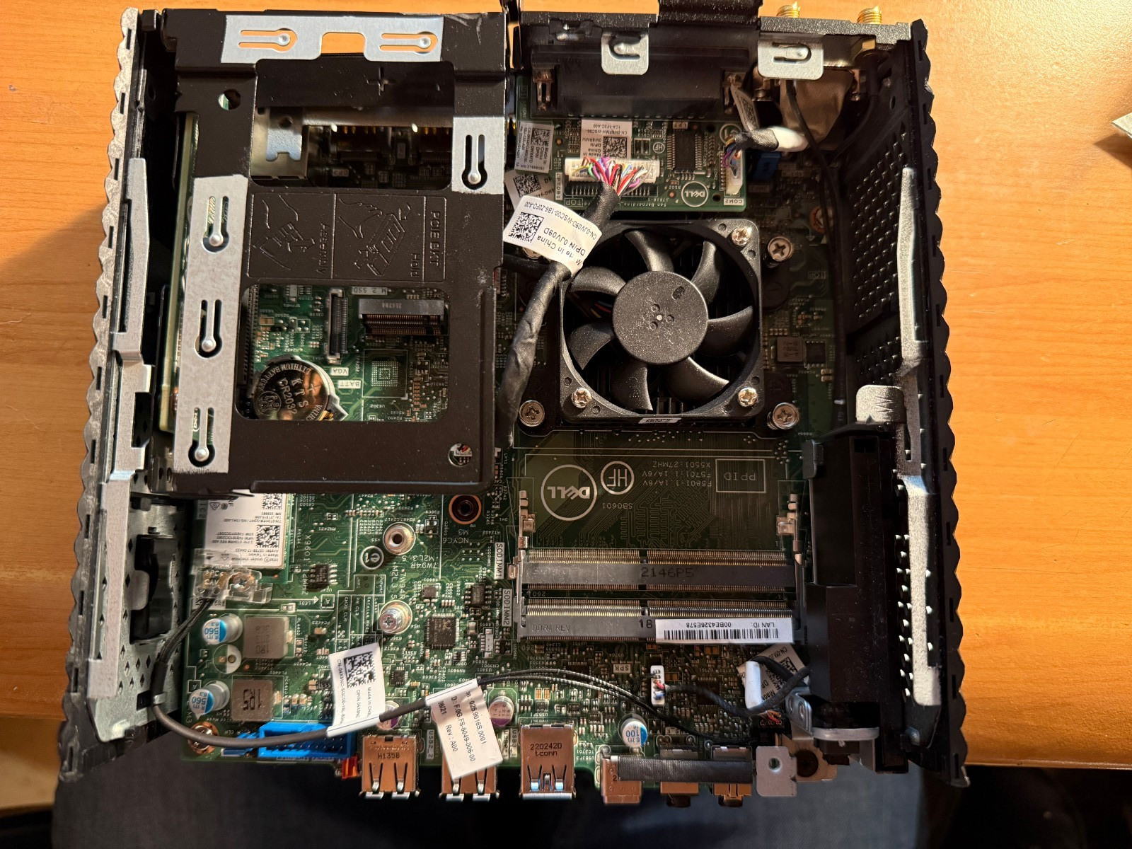Dell Wyse 5070 Extended Motherboard +J5005 CPU + PCie Card + Fan + Wifi