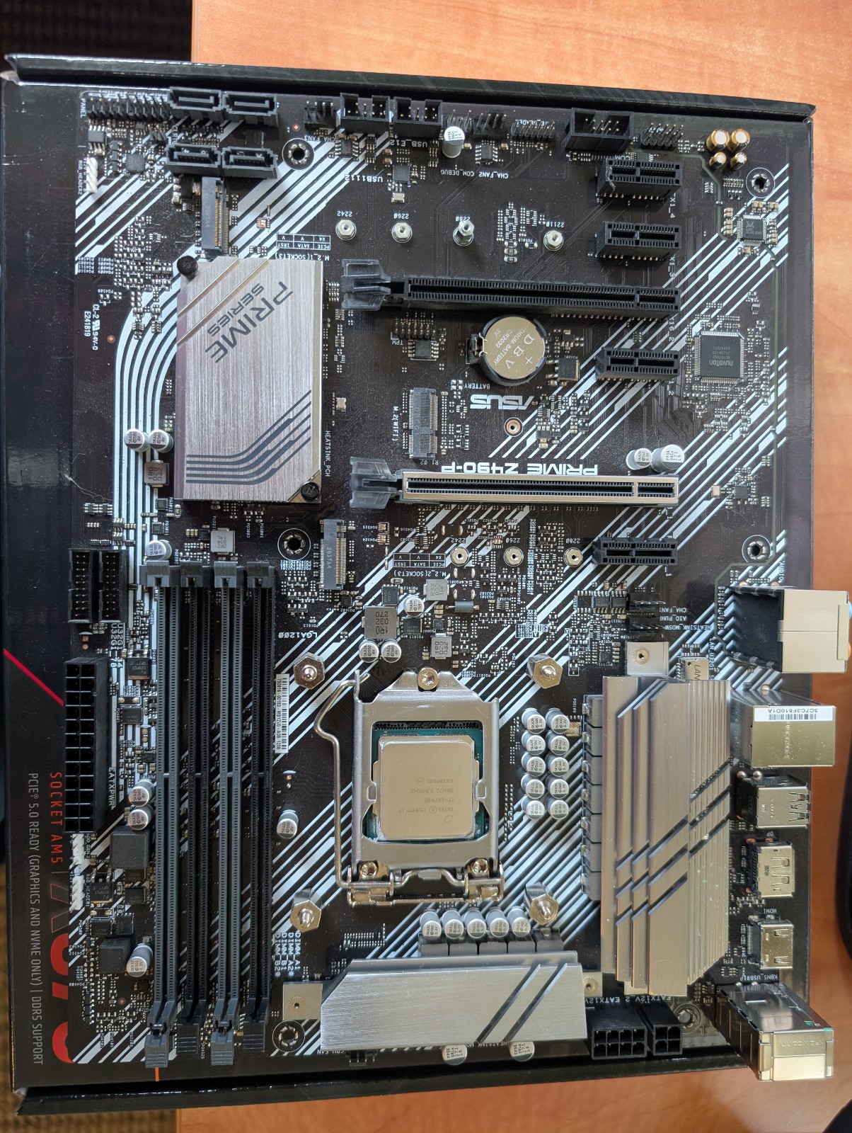 Intel i7-10700K in Asus Prime Z490-P Motherboard
