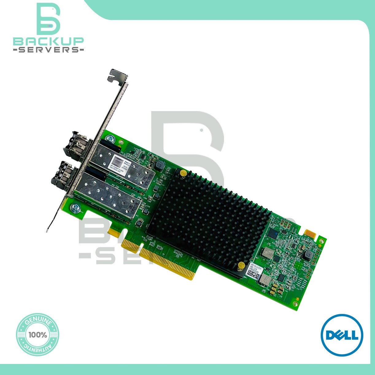 PD89Y Dell LPE35002 2-Ports 32Gbps PCI-e 4.0 x8 FC SFP Host Bus Adapter 0PD89Y
