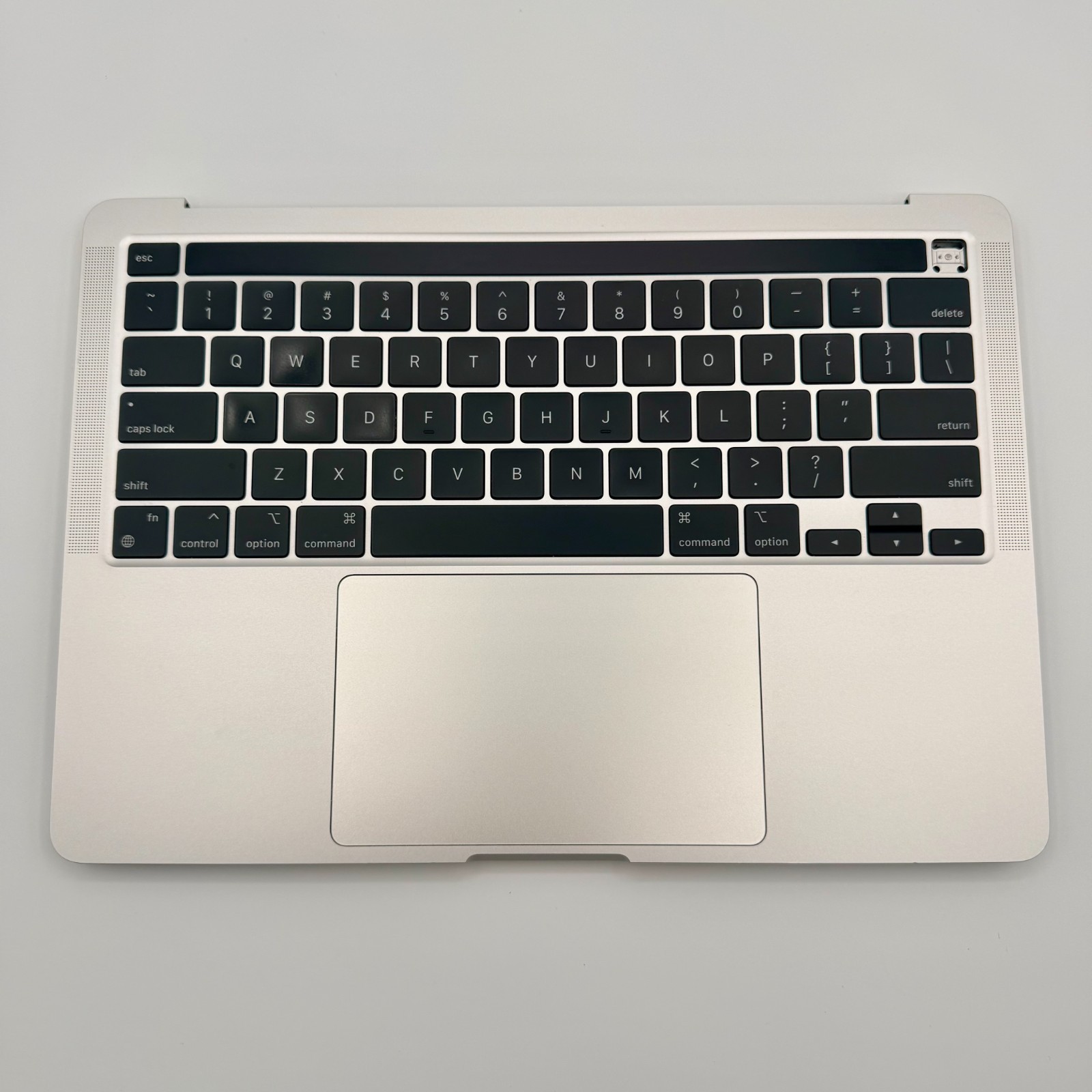 MacBook Pro 13″ M1 2020 A2338 Silver Top Case Palmrest Touchpad Battery Grade A