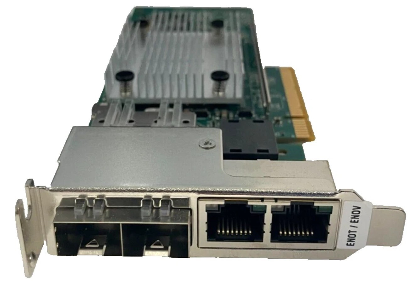 IBM 00E2719 4-Port 10GbE SFP+ RJ45 Ethernet Adapter PCIe Low Profile Card