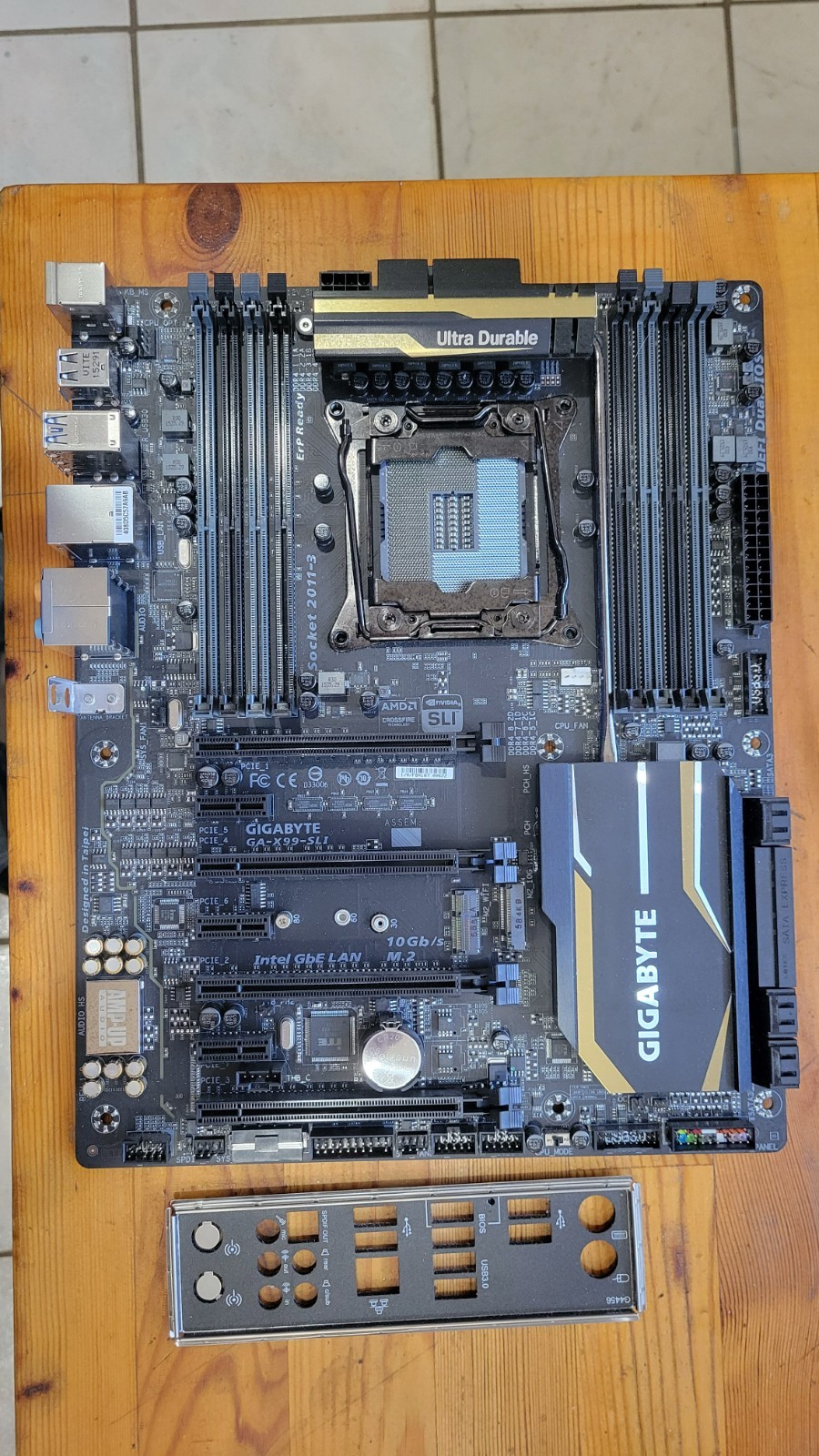 Gigabyte GA- X99-SLI UD Ultra Durable Computer Motherboard