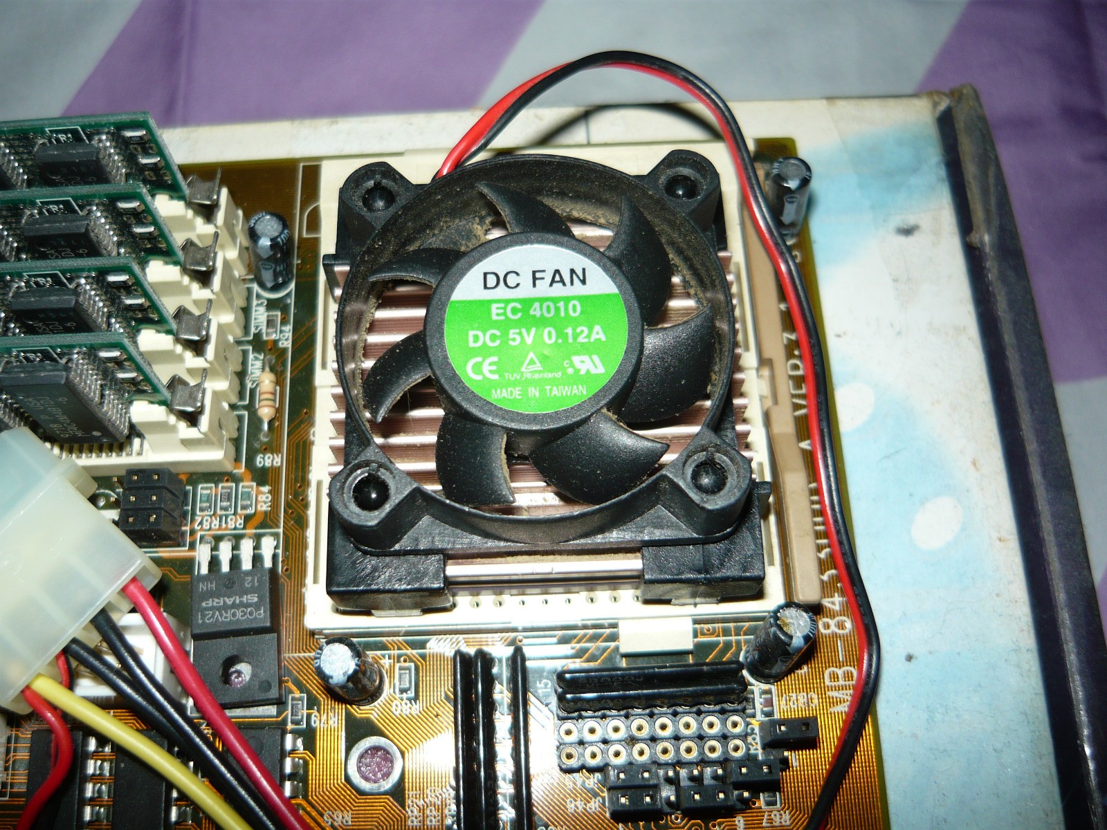 Vintage Holy Grail Biostar MB-8433UUD Socket 3 Motherboard Cyrix 5×86-120 64MB
