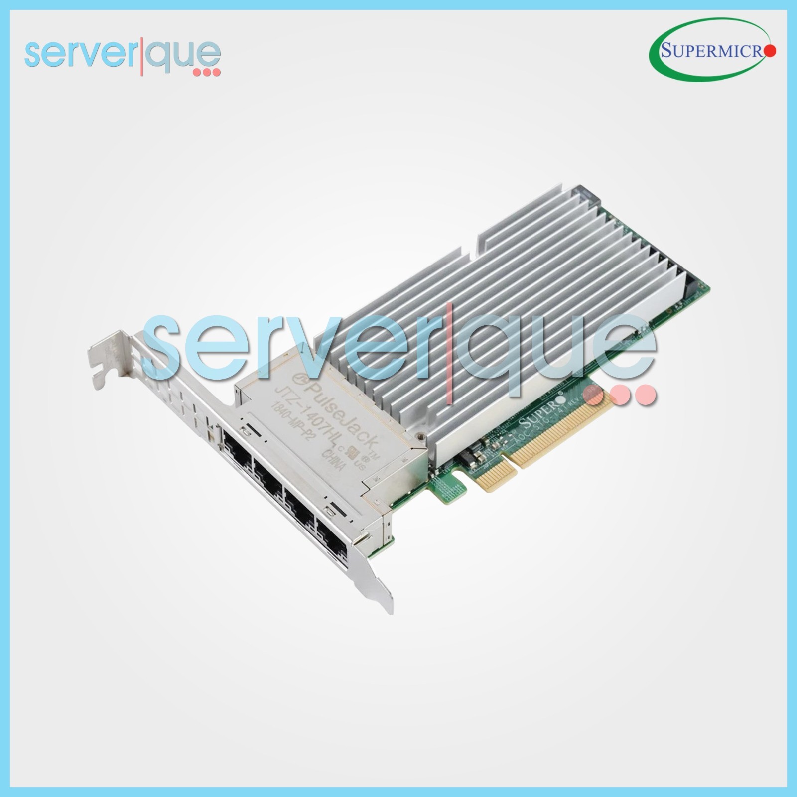 SuperMicro AOC-STG-i4T 10Gbps Quad-Port PCI-e 3.0 x8 RJ-45 Network Adapter Card