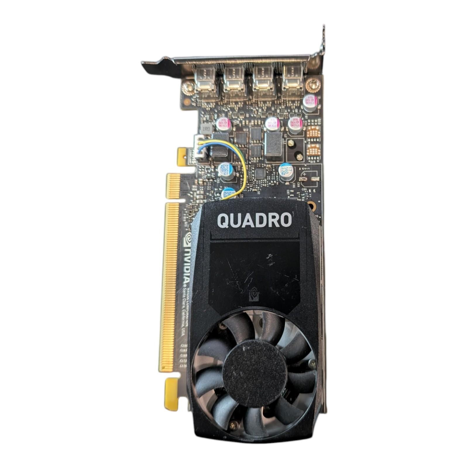 Dell NVIDIA Quadro P600 2GB GDDR5 PCIe x16 4xminiDP R9X8Y-0R9X8Y