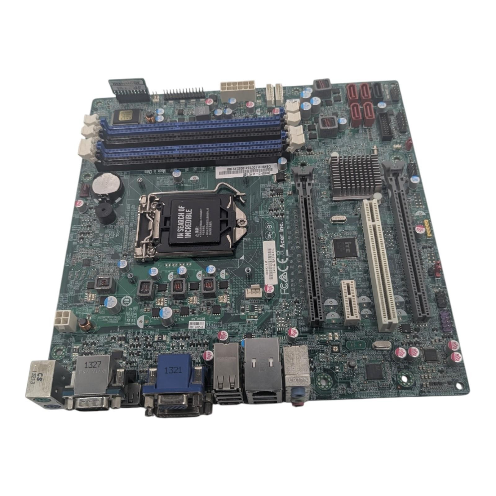 Acer B85H3-AM Intel B85 Socket LGA1150 Micro-ATX Motherboard