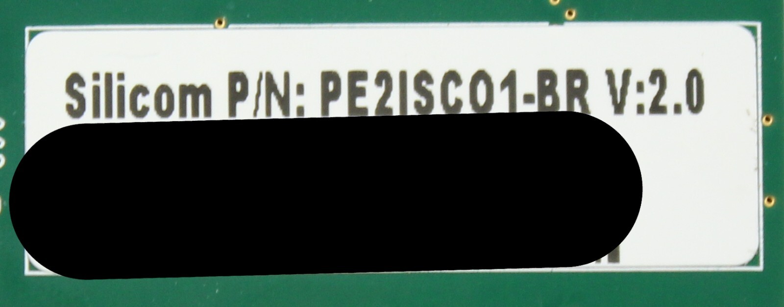 Silicom PE2ISC02-BR V2.0 HW Accelerator Crypto Compress
