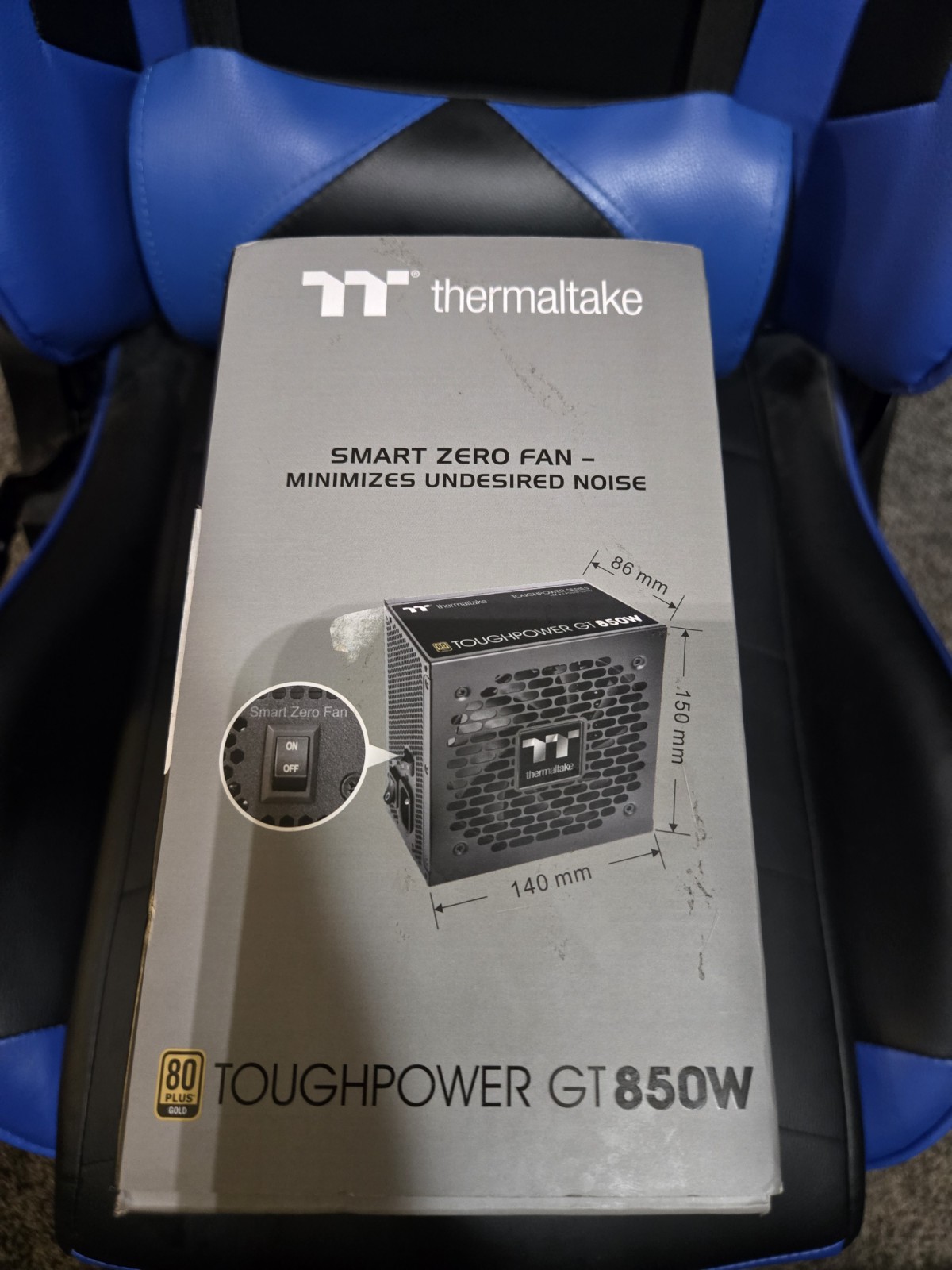 Thermaltake Toughpower GT 850W ATX 3.1 Power Supply + 3 Modular Cables ONLY
