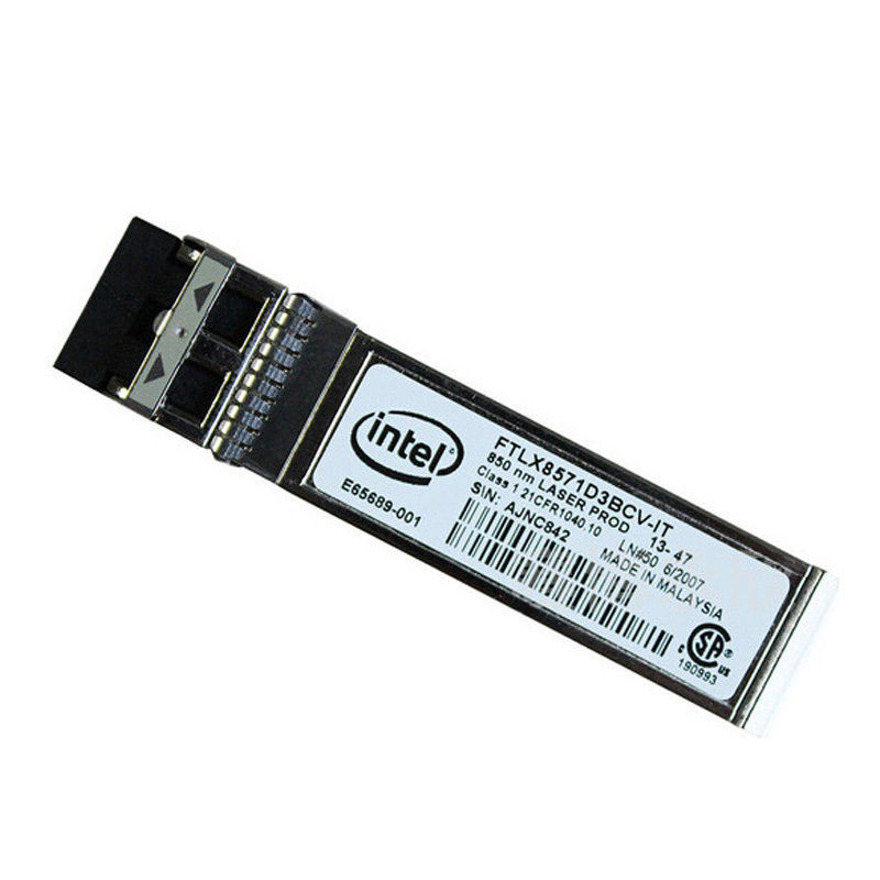 Intel X520-DA1 E10G41BTDA 10GbE Network Adapter+ Intel FTLX8571D3BCV E10GSFPSR