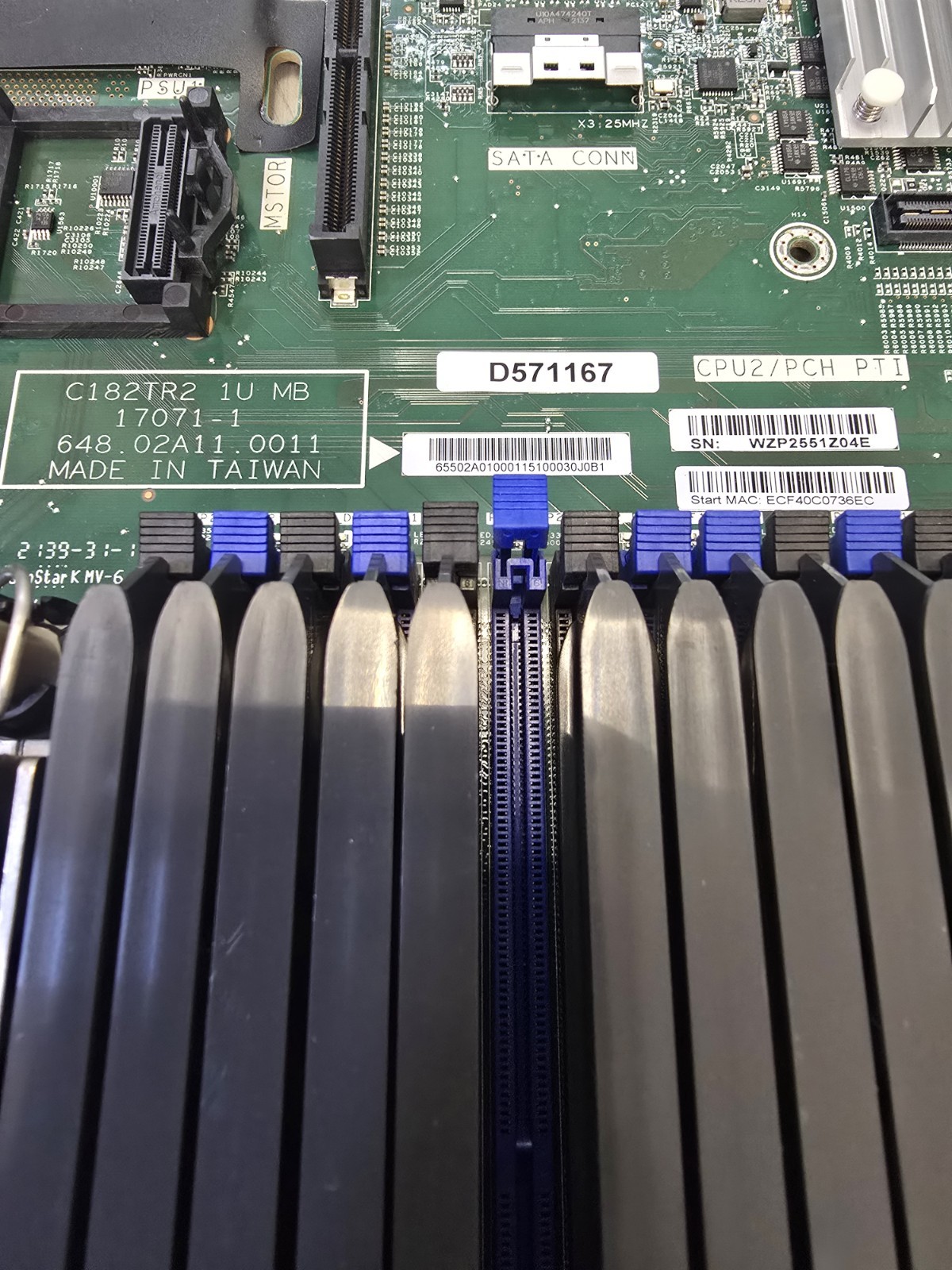 Cisco C220 M6 MOTHERBOARD WITH HEATSINK ( UCSC-MB-C220-M6S SFF / 10x 2.5 )
