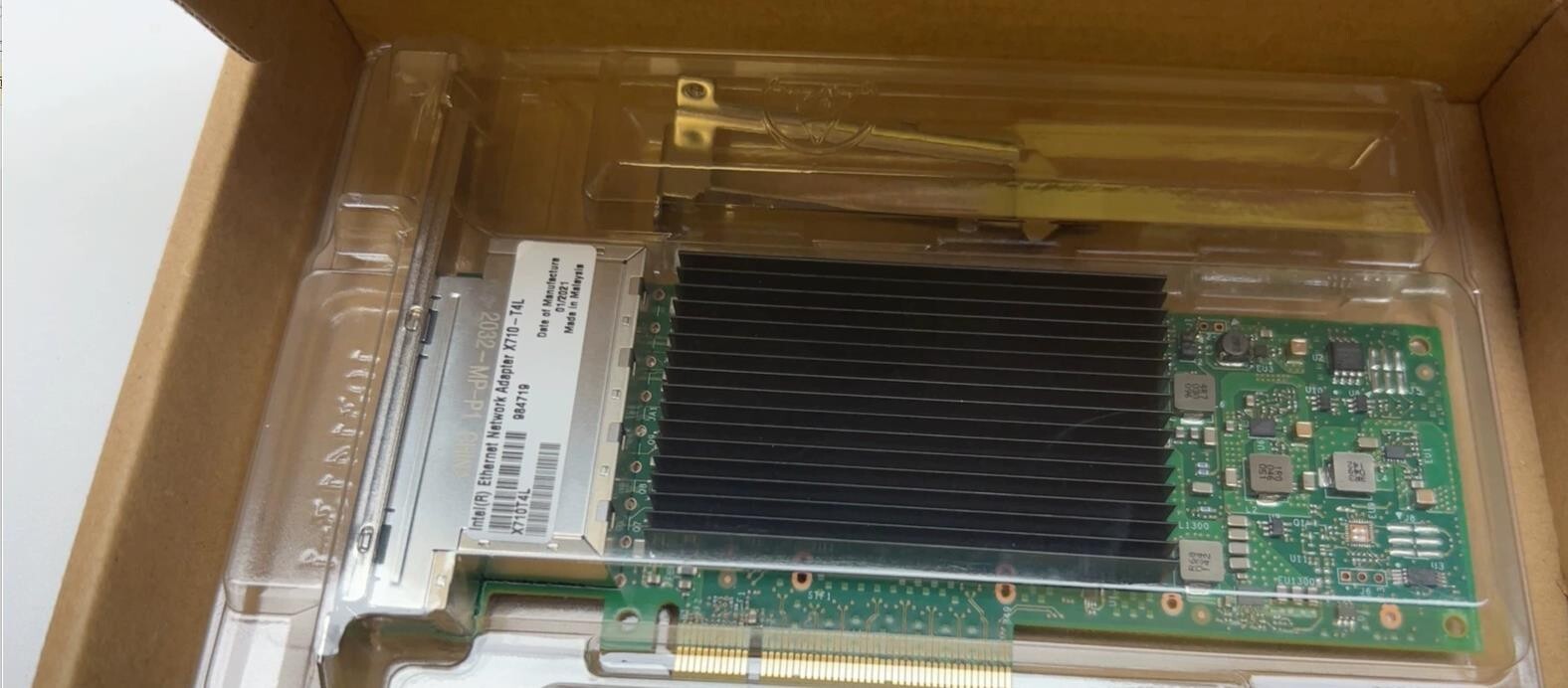 X710-T4 X710-T4L Intel Ethernet Network Adapter Quad-port K5DDV ND4PT