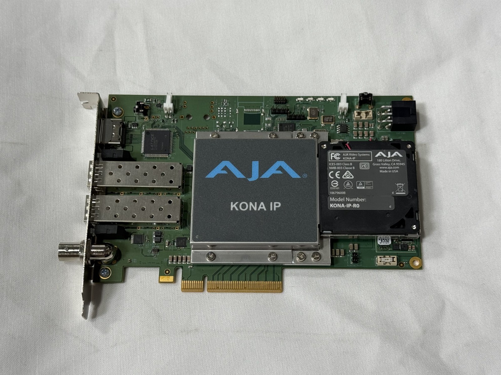AJA KONA-IP-R0 IP Video/Audio I/O Card