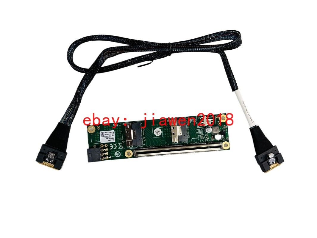PCI Express x16 to SFF-8654 Adapter 2*PCI-E X8 + 2*Baseplate 2*70CM Cable
