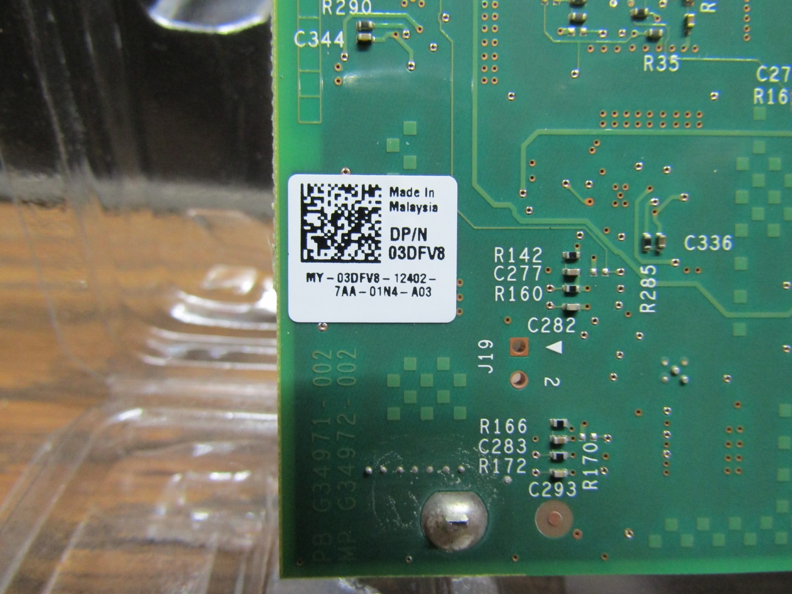 New Dell 03DFV8 Intel X540-T2 10GbE Dual Port PCIe Low Profile Network Adapter