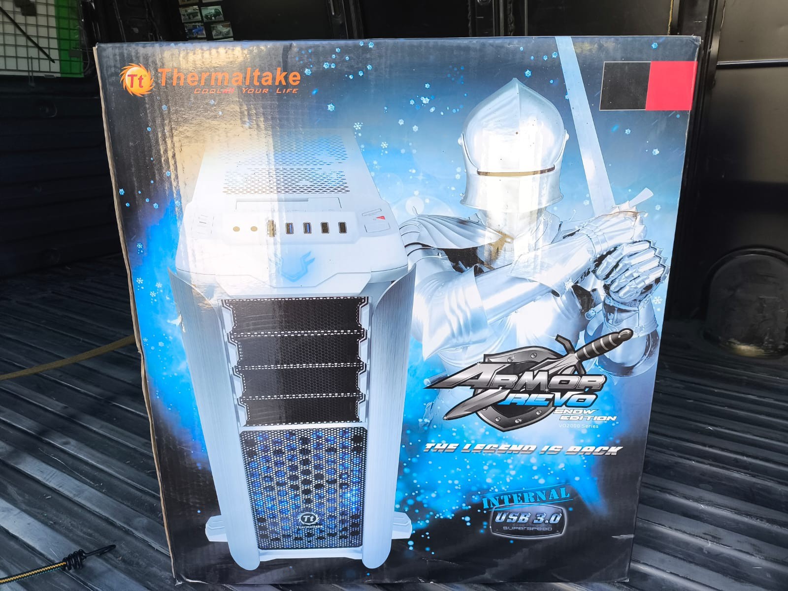 Thermaltake Armor Revo White Case w/ Original Box, Vintage Gaming Case 2011 LAST