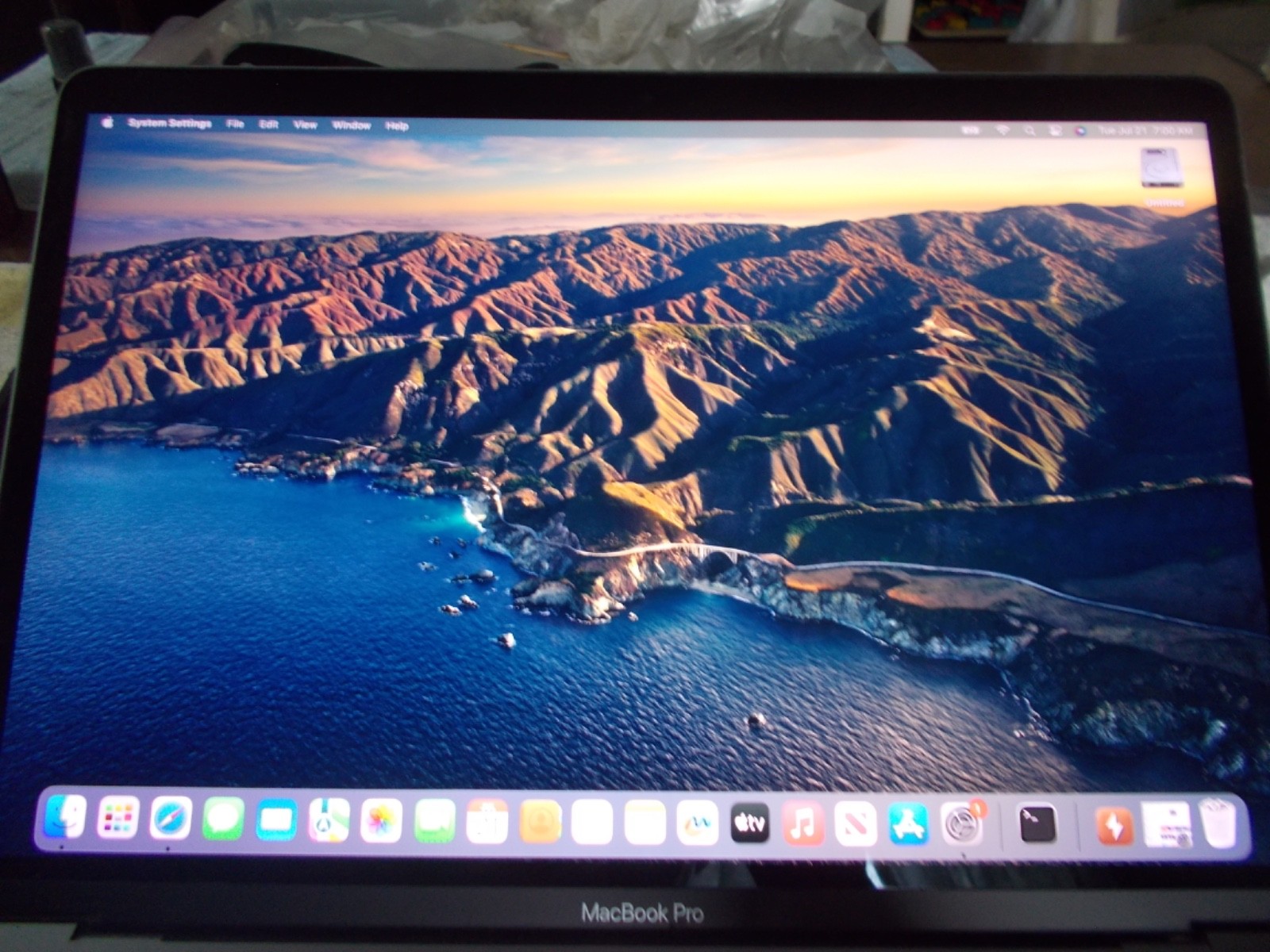 Macbook Pro 13″ A1706 A1708 Space Gray Display Screen LCD C Case B Read