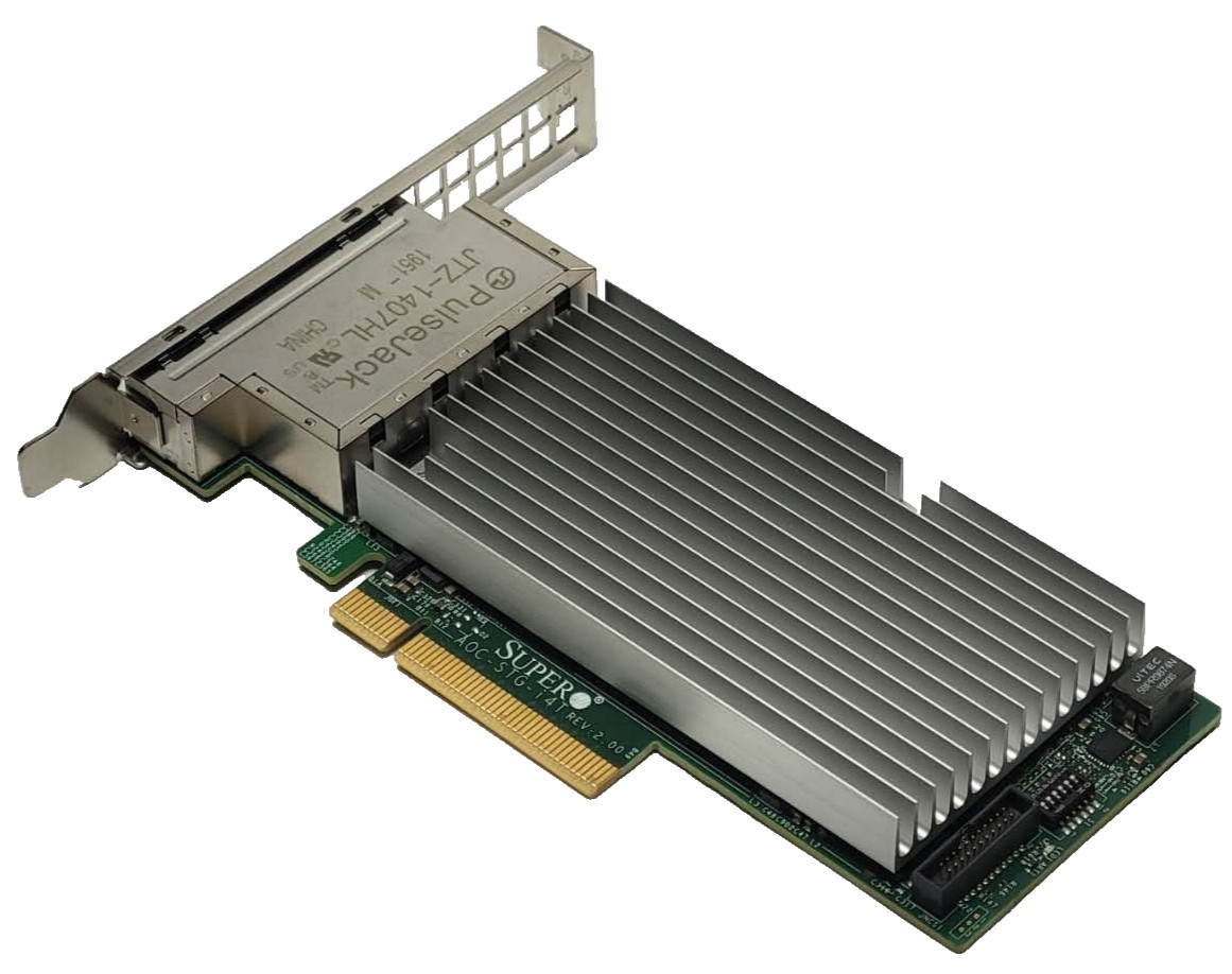SUPERMICRO AOC-STG-I4T Quad Port 10GbE Network Adapter High Profile