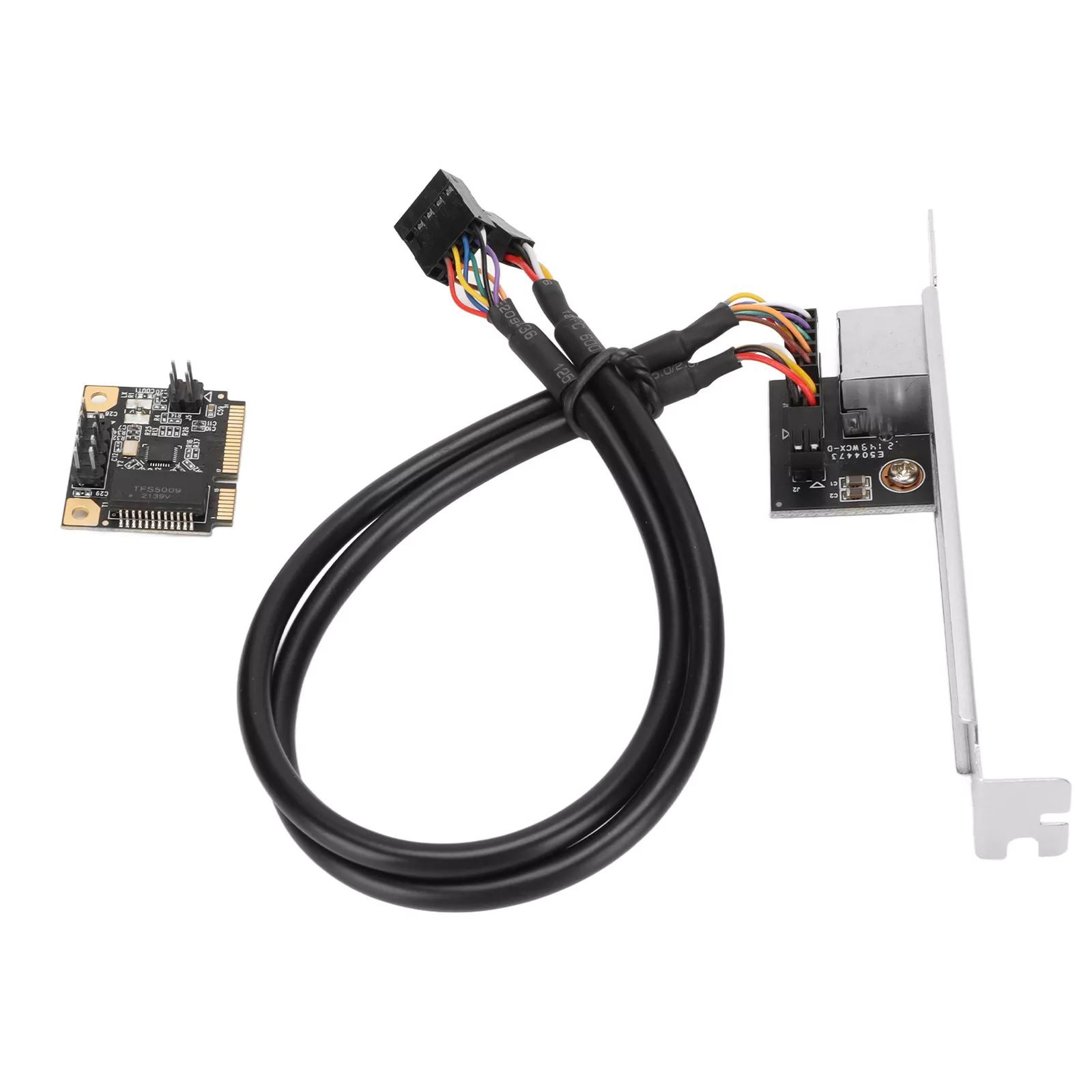 RTL8111H Mini PCI E Gigabit Ethernet Card 10/100/1000Mbps Free Drive RJ 45