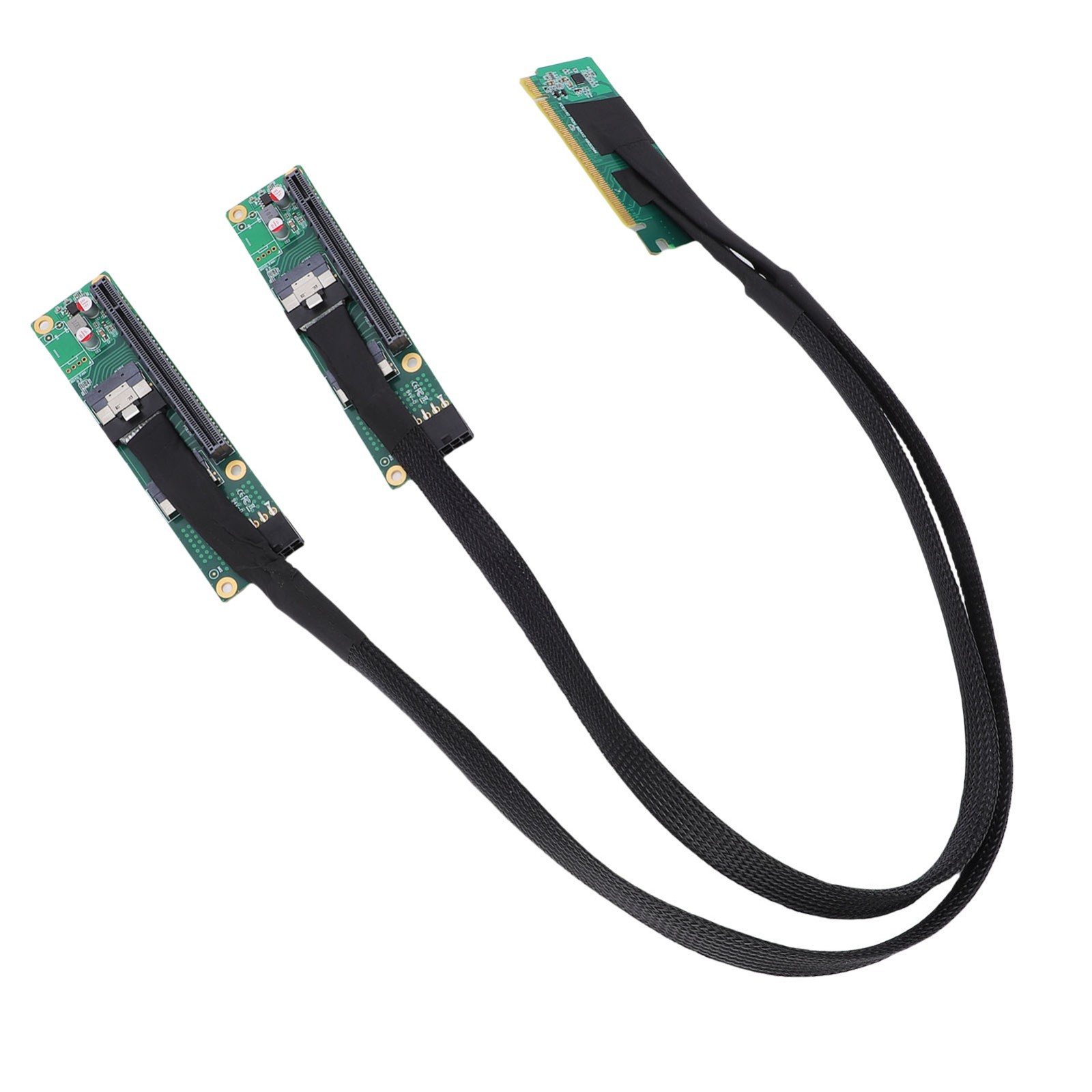 PCIe 4.0 X16 to SFF-8654 X2 Adapter Cable High Performance PCIe 4.0 to SFF-8654