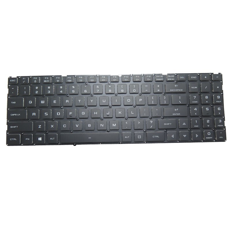 Laptop Keyboard For Eluktronics MECH-16 GP United States US No Backlit Black New