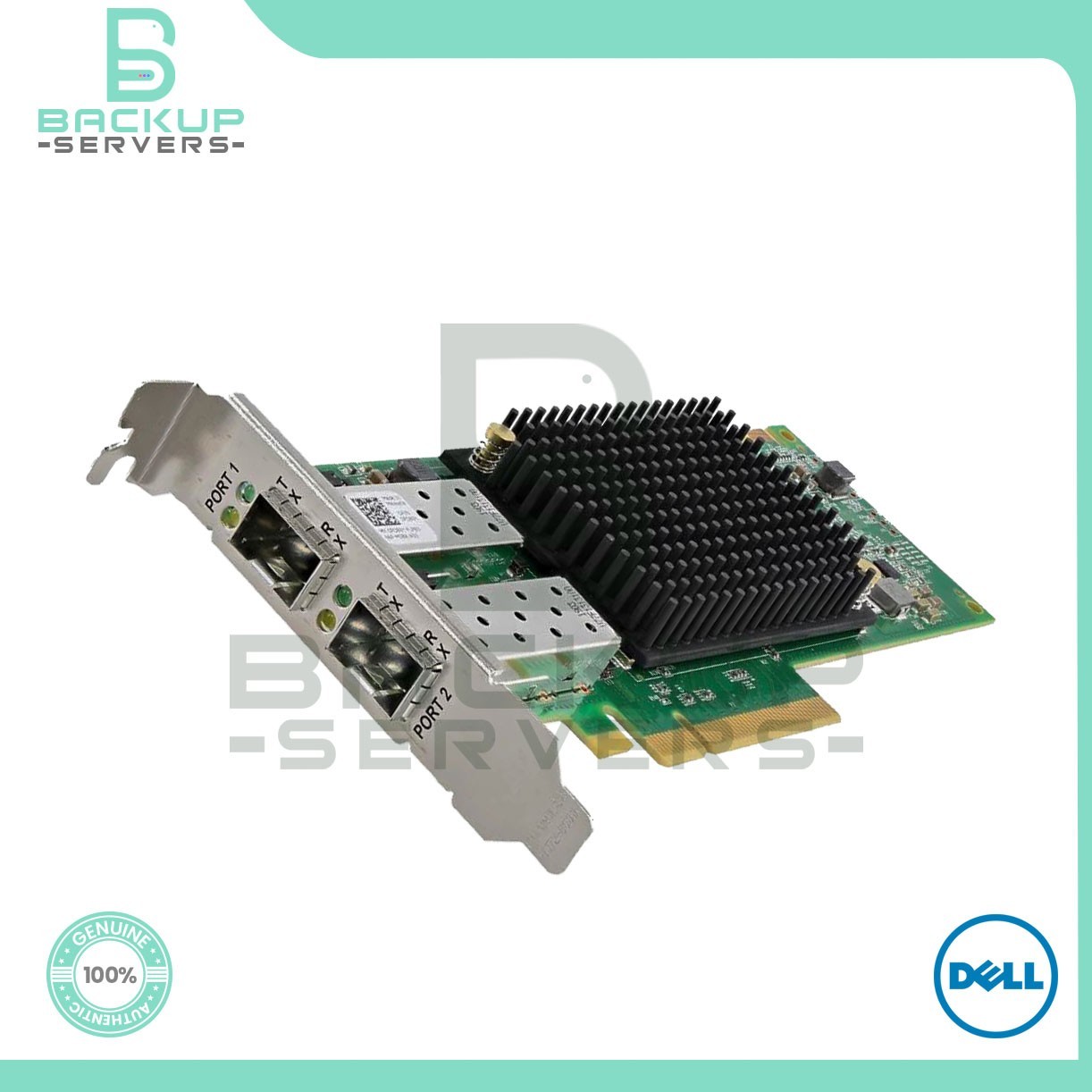 4VDY3 Dell LPE35002 2-Ports 32Gbps PCI-e 4.0 x8 FC SFP Host Bus Adapter 04VDY3