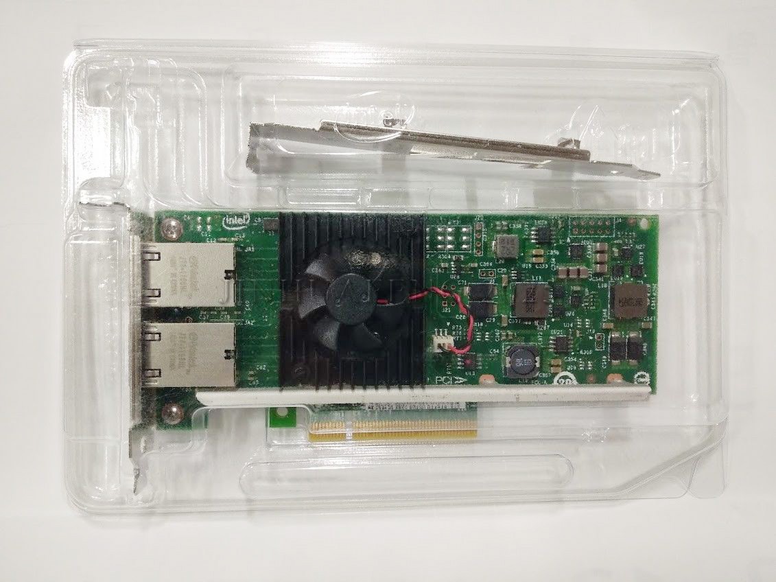 INTEL/DELL X540-T2 10GbE Genuine CONVERGED DUAL PORT NETWORK ADAPTER K7H46 3DFV8
