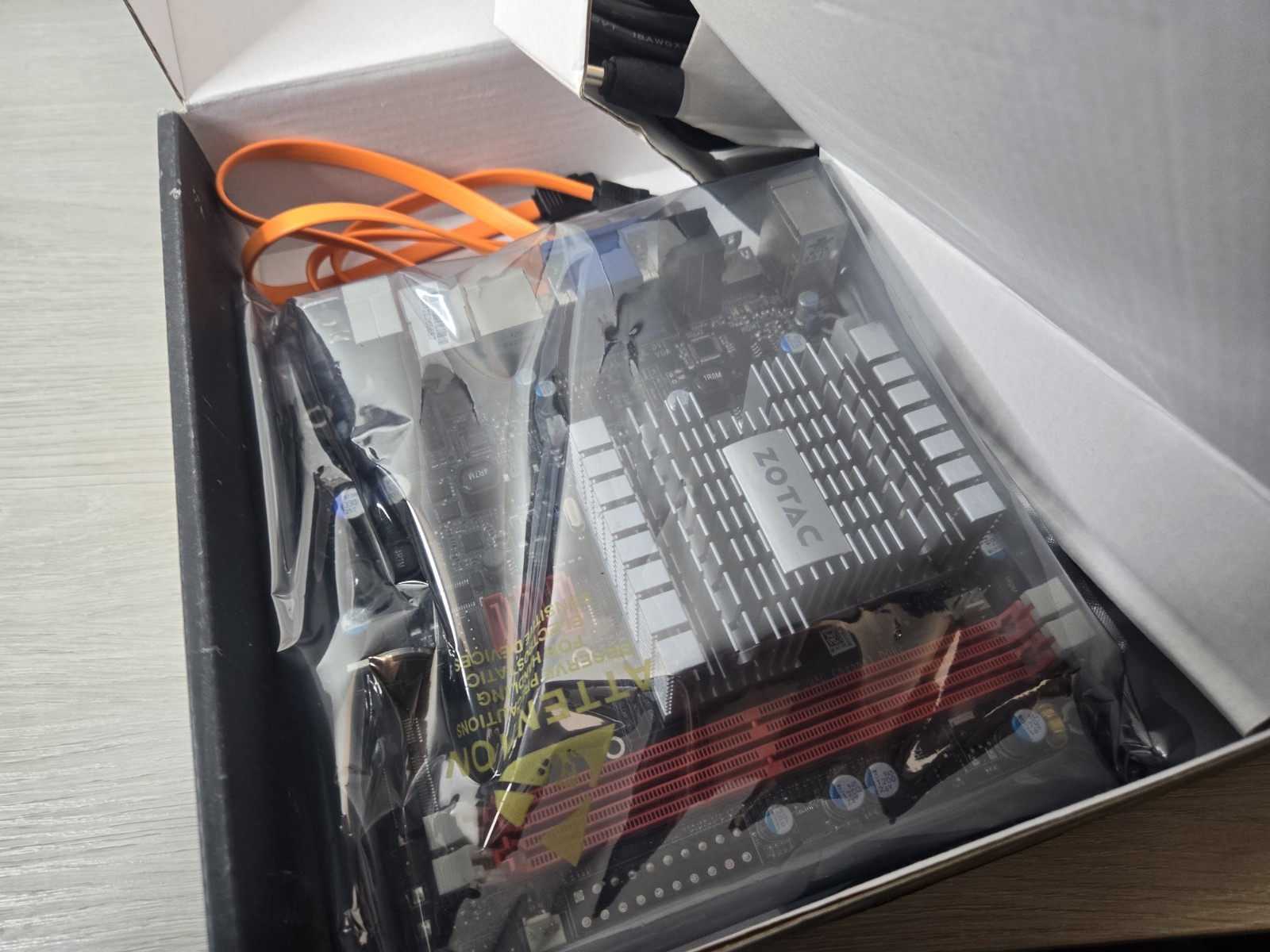 NEW Zotac ION Atom N230 Motherboard ” See Photos And Description”